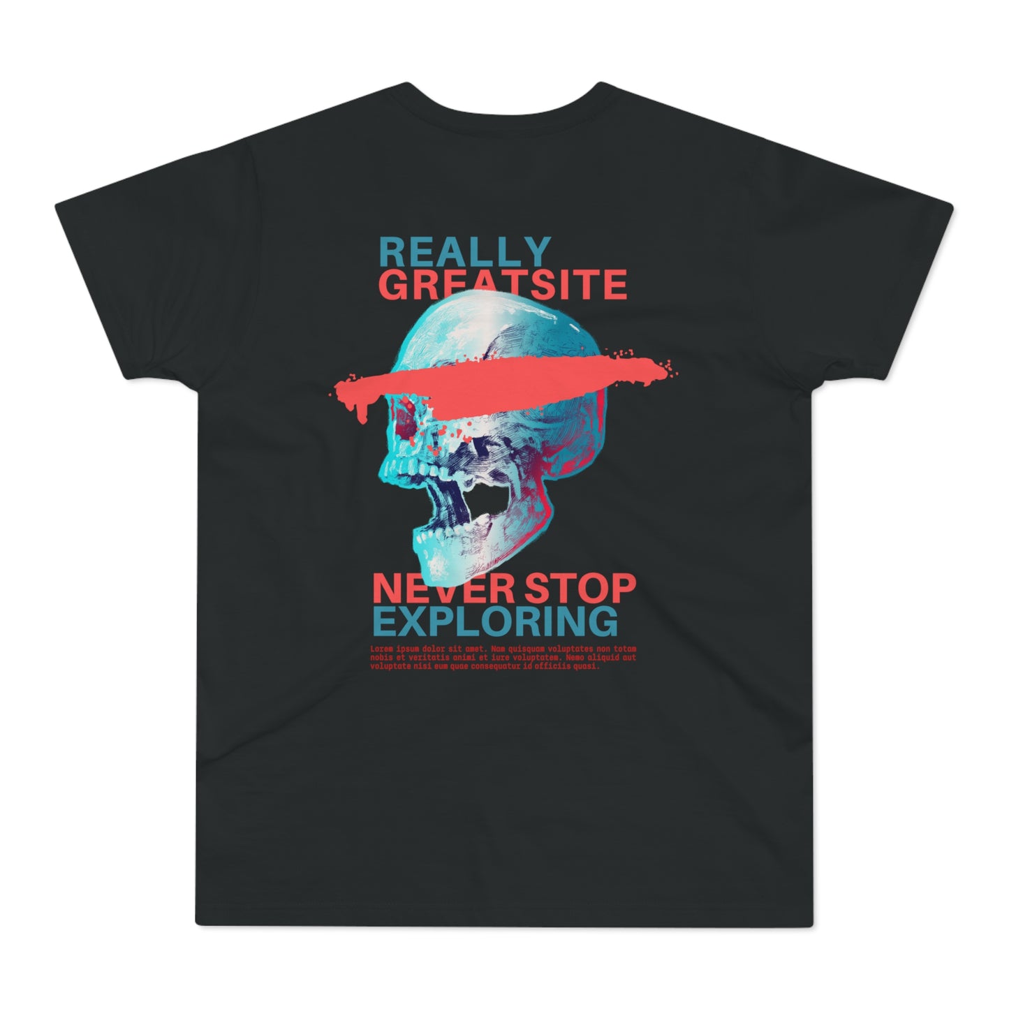 Exploratory Skull Graphic T-Shirt for Adventurers