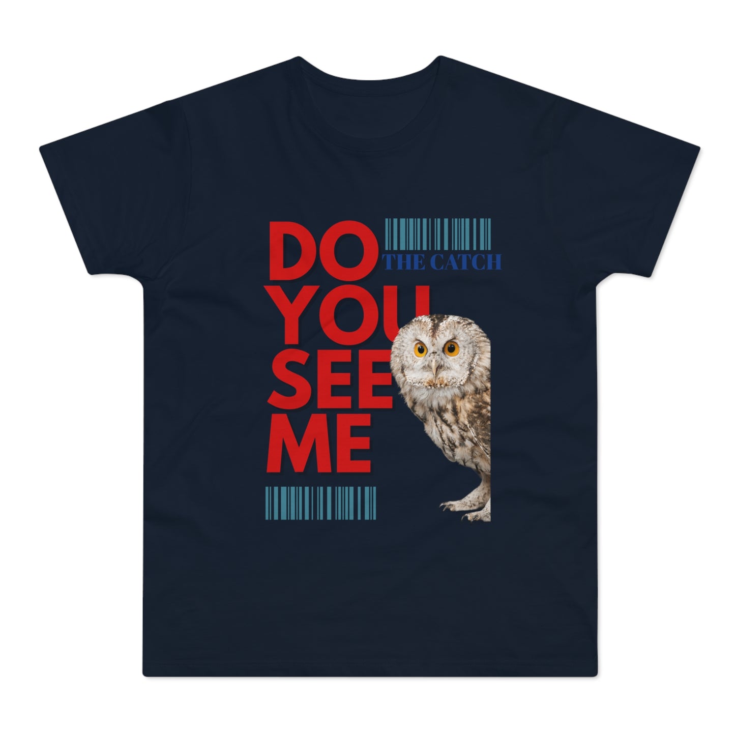 Funny Owl T-Shirt - 'Do You See Me?' Graphic Tee for Nature Lovers