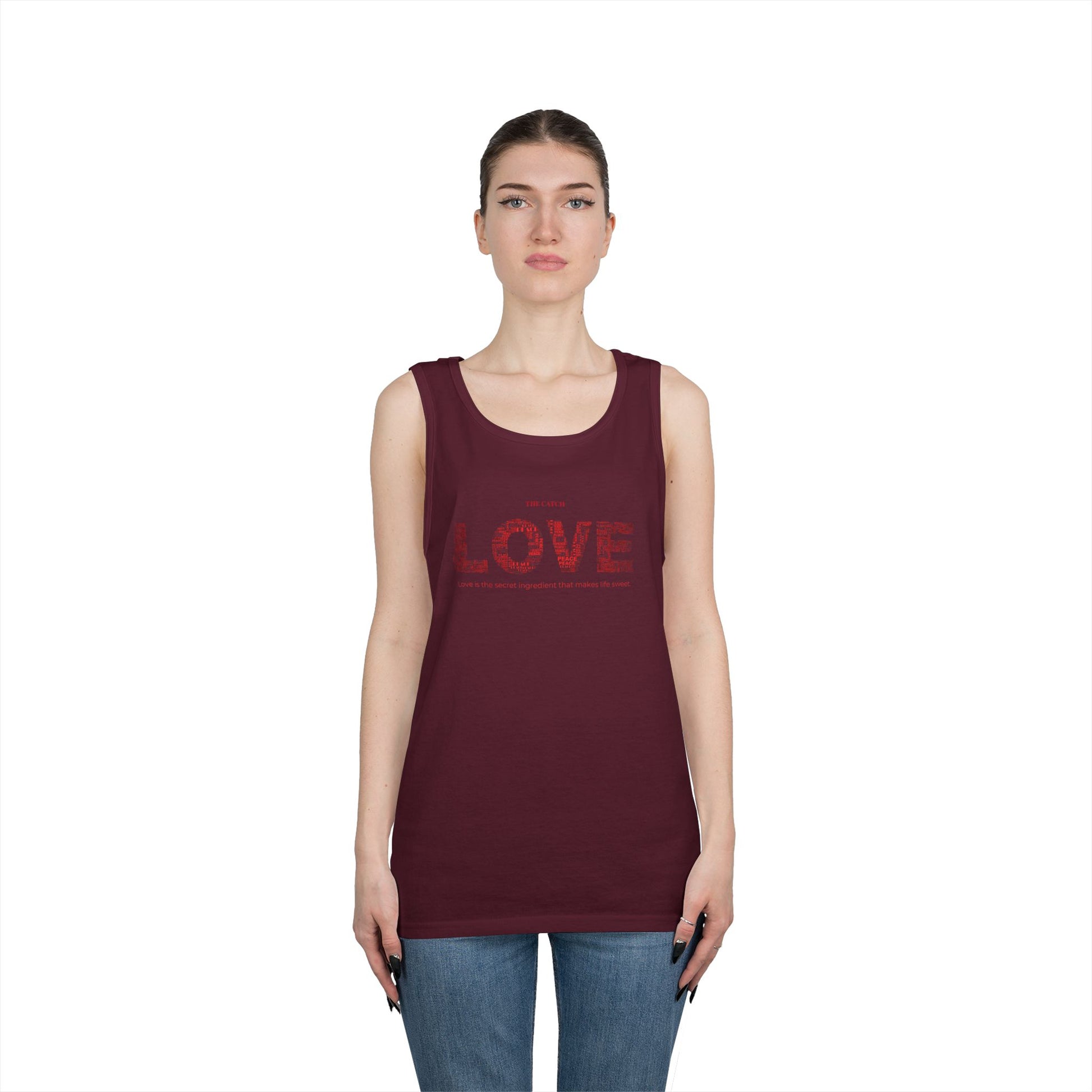 Woman's Heavy Cotton Tank Top - THE CATCH