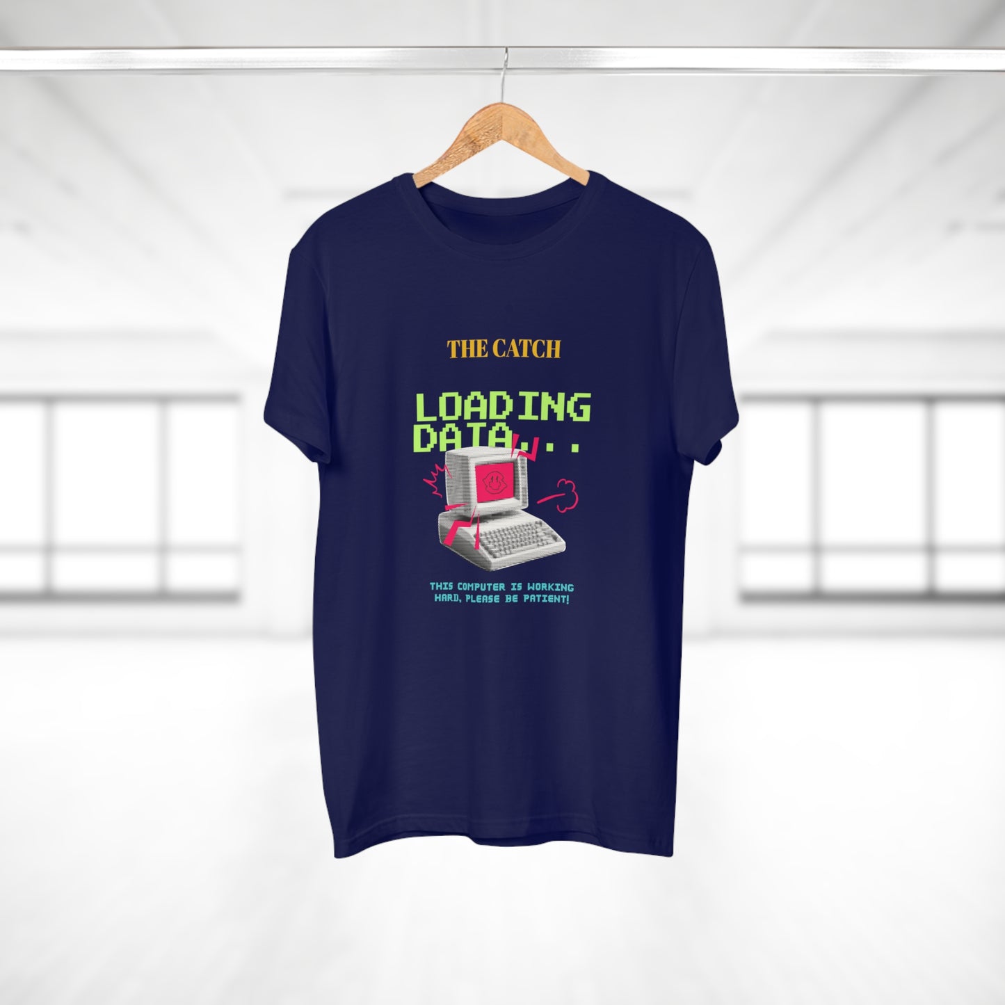 Retro Gamer Loading Data T-Shirt for Men