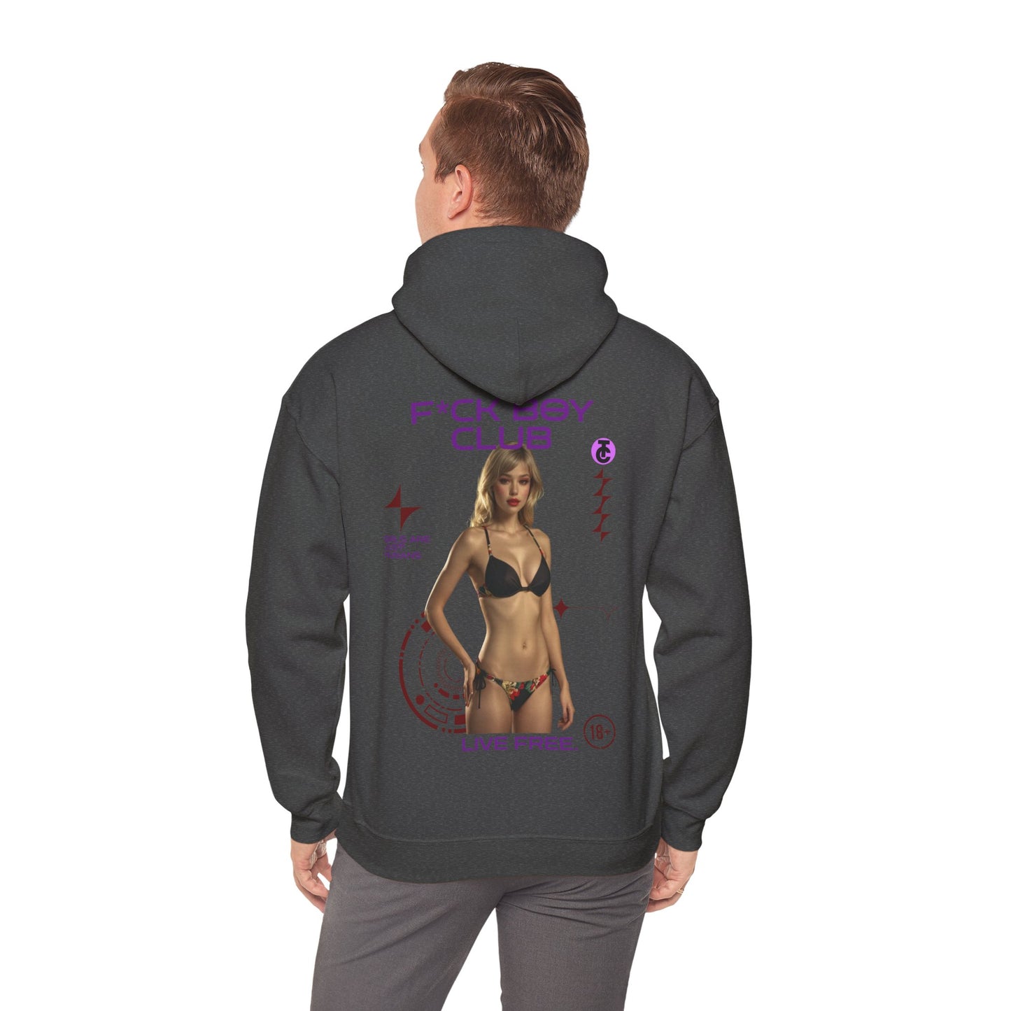 Chic Fantasy Club Hoodie | Trendy Sweatshirt for Parties, Casual Wear, Gifts, Fashion Lovers, Clubbing