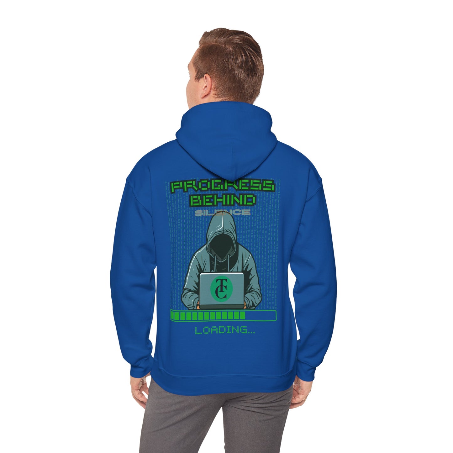 Tech-Inspired Heavy Blend Hoodie, Perfect for Gamers, Casual Wear, Unique Gift, Cozy Sweatshirt for Tech Lovers