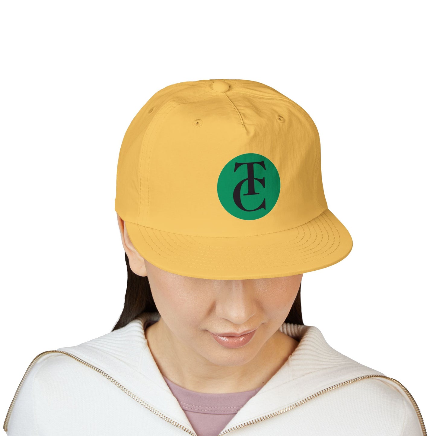 Surf Cap - Coastal Vibes Flat Cap, Beachwear, Summer Accessories, Gift for Surfers, Holiday Headwear