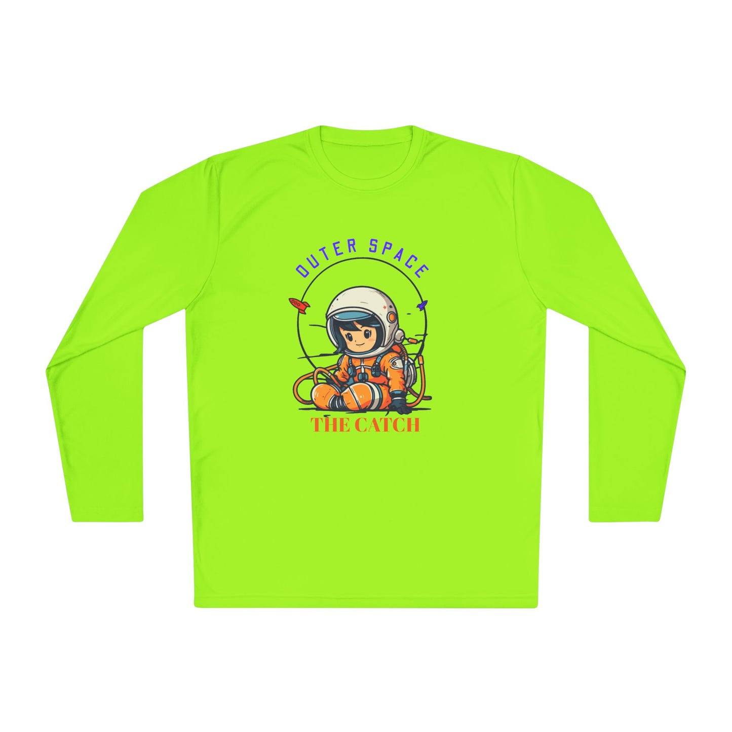 Outer Space Astronaut Lightweight Long Sleeve Tee - THE CATCH
