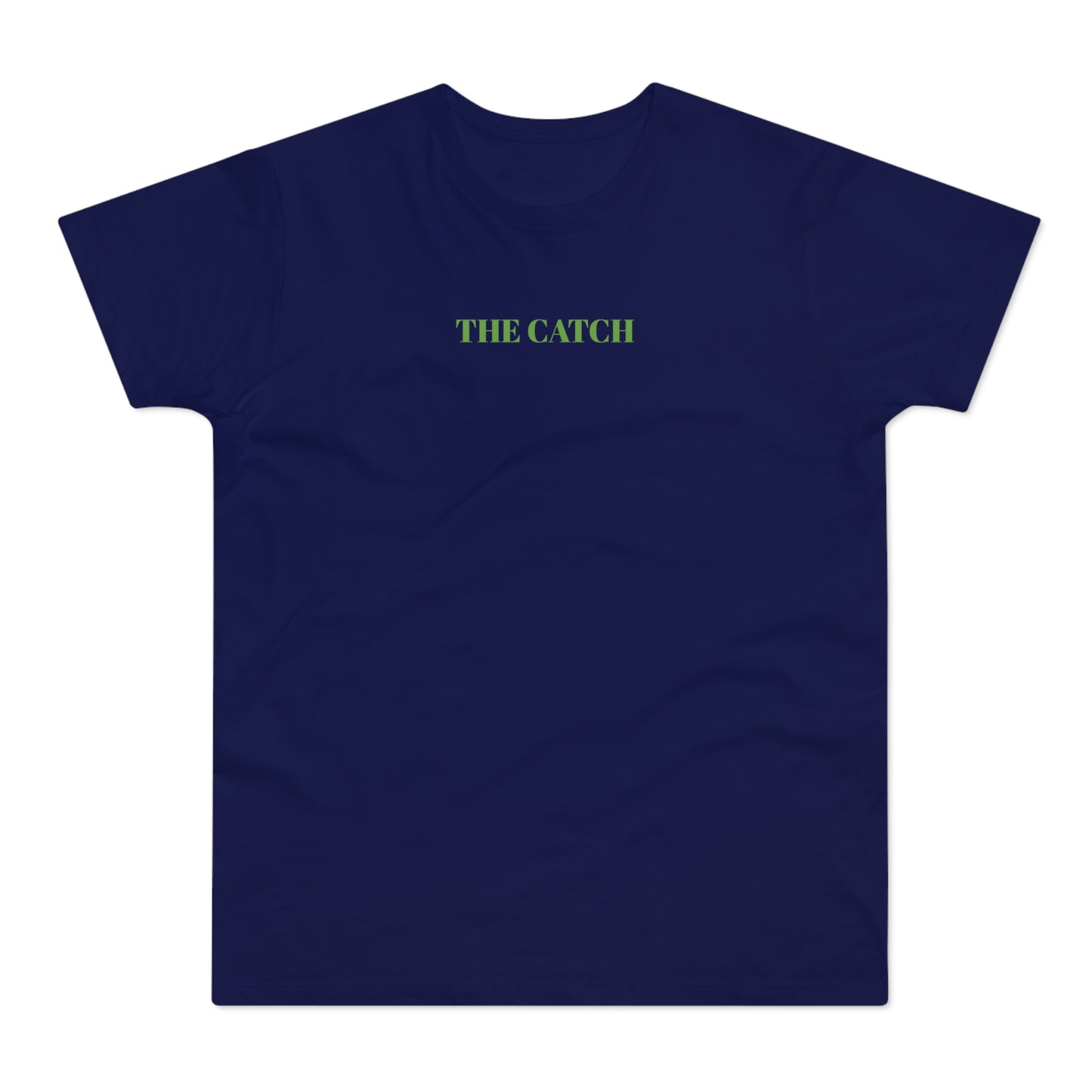 Vintage Graphic Men's T-Shirt - 'THE CATCH' Green Design - THE CATCH
