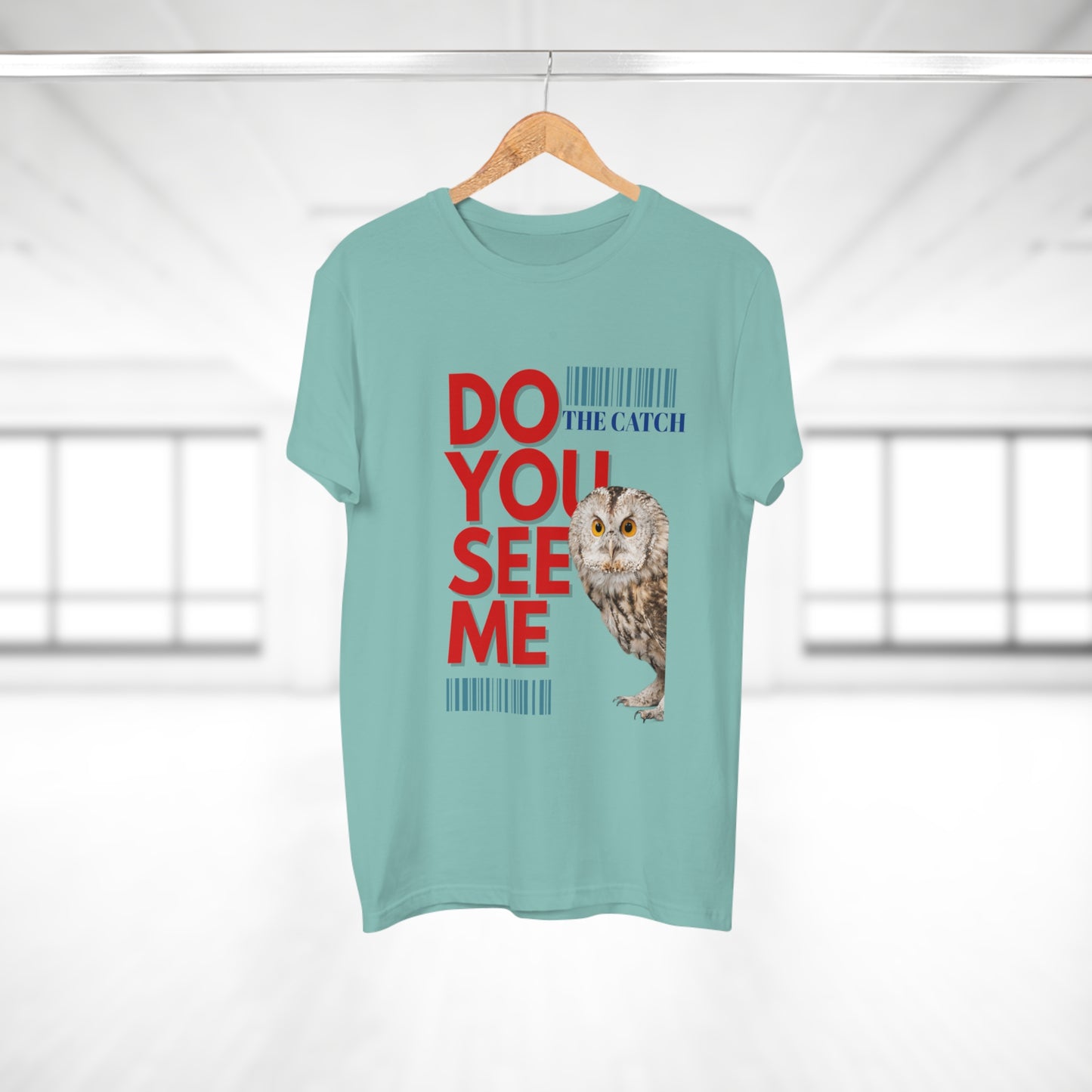 Funny Owl T-Shirt - 'Do You See Me?' Graphic Tee for Nature Lovers