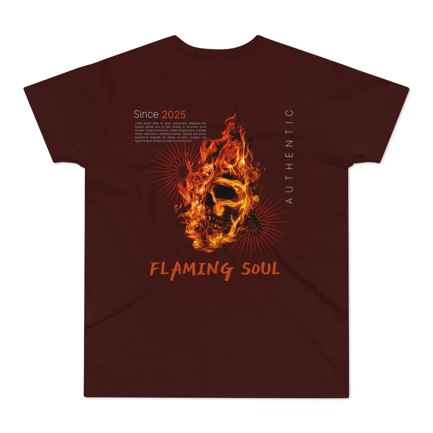 Flaming Soul T-Shirt - The Catch Graphic Tee for Bold Fashion