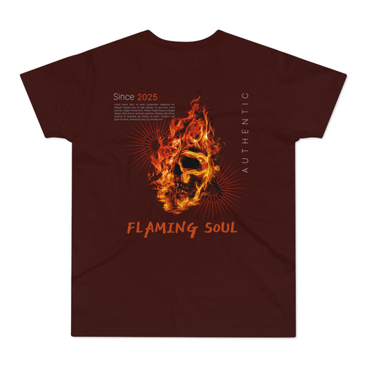 Flaming Soul T-Shirt - The Catch Graphic Tee for Bold Fashion