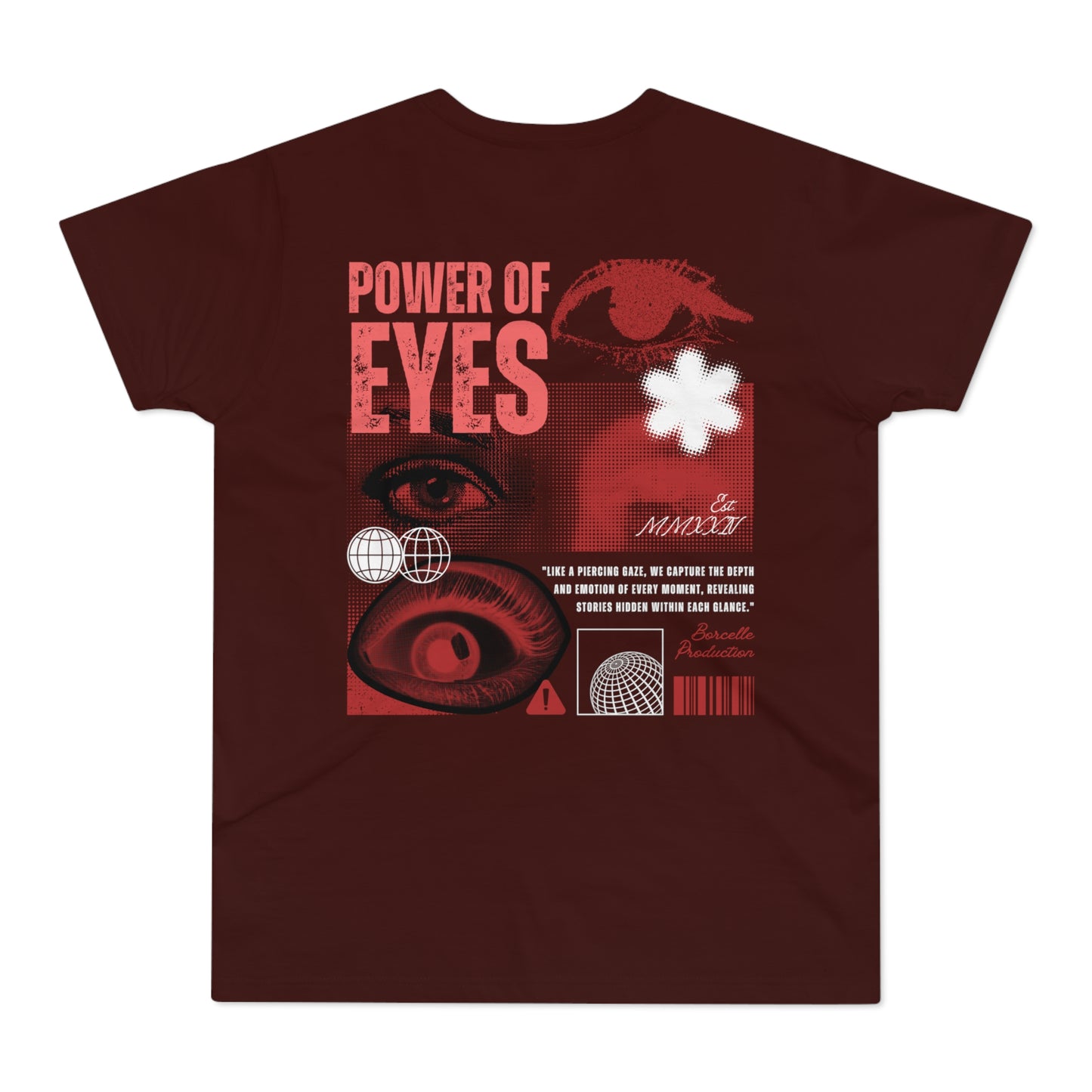 Men's Graphic T-Shirt - 'The Catch' with Eye Design - THE CATCH
