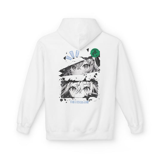 Midweight Fleece Hoodie with Eye-Catching Graphic Design - THE CATCH