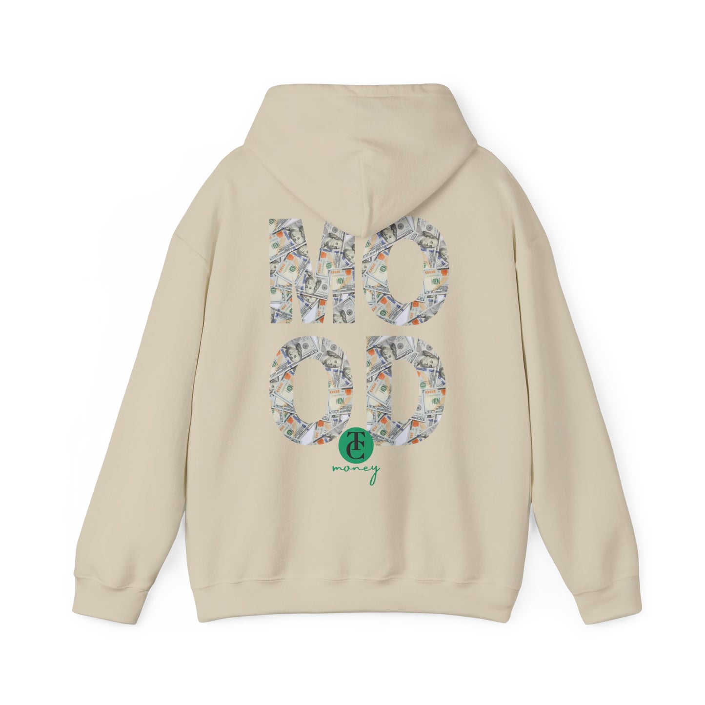 Trendy Hooded Sweatshirt - 'MOOD' Graphic, Comfortable Streetwear, Gift for Friends, Cozy Lounge Wear, Casual Outfit - THE CATCH