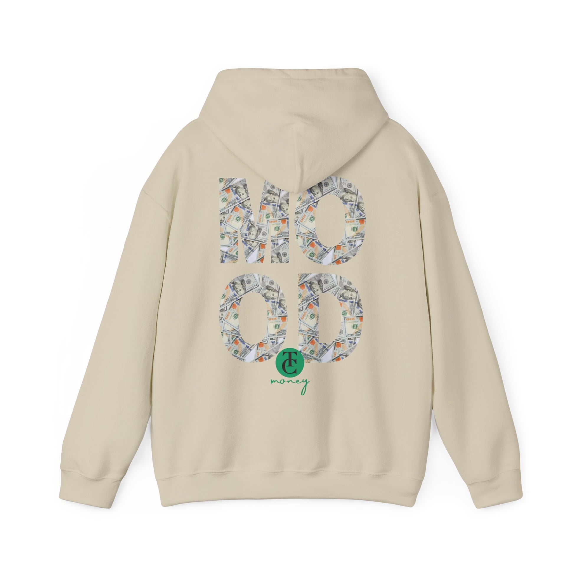 Trendy Hooded Sweatshirt - 'MOOD' Graphic, Comfortable Streetwear, Gift for Friends, Cozy Lounge Wear, Casual Outfit - THE CATCH