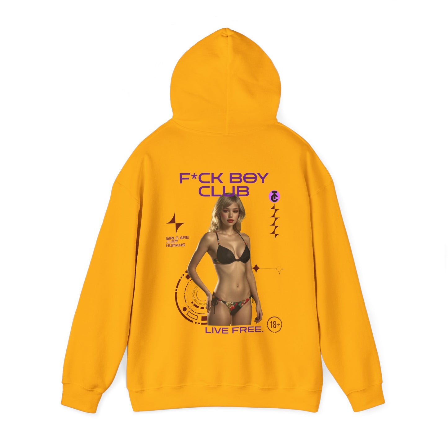 Chic Fantasy Club Hoodie | Trendy Sweatshirt for Parties, Casual Wear, Gifts, Fashion Lovers, Clubbing