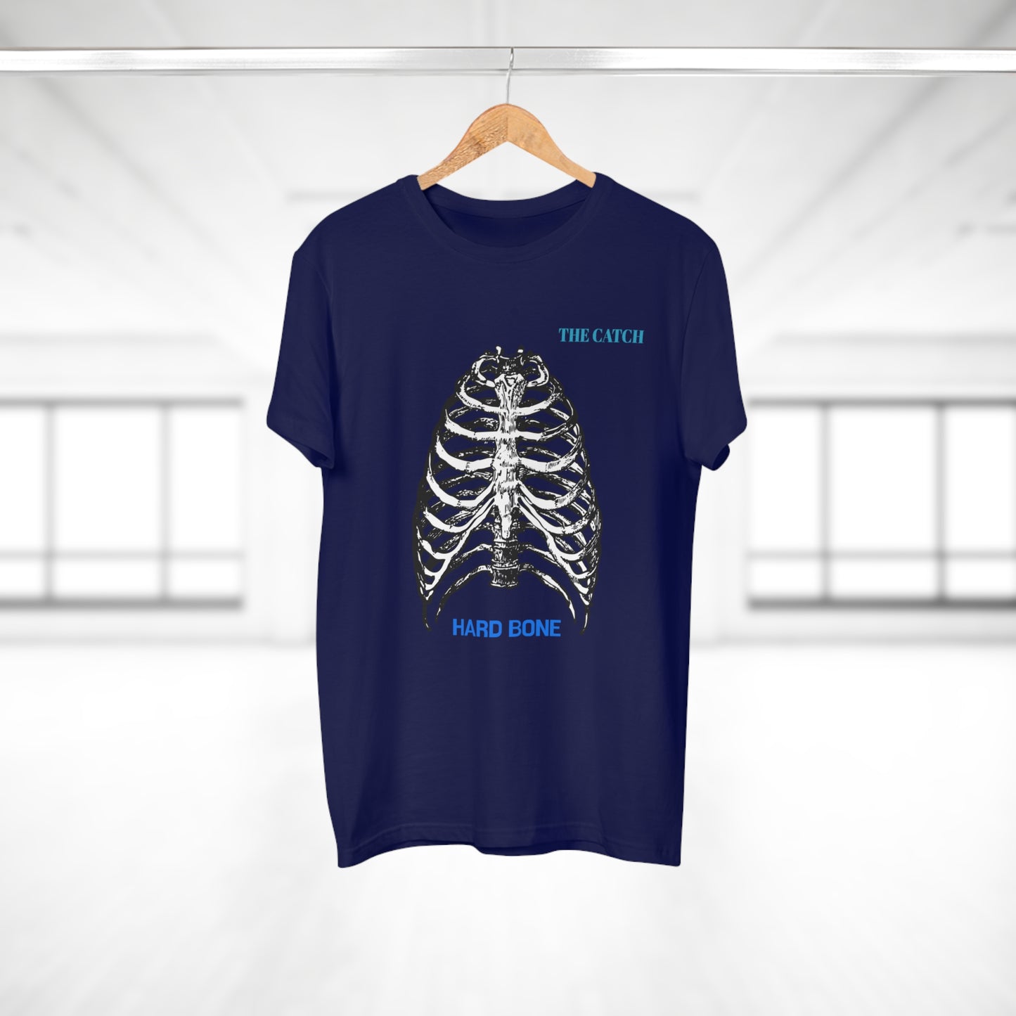 Men's Graphic T-Shirt - "Hard Bone" Rib Cage Design