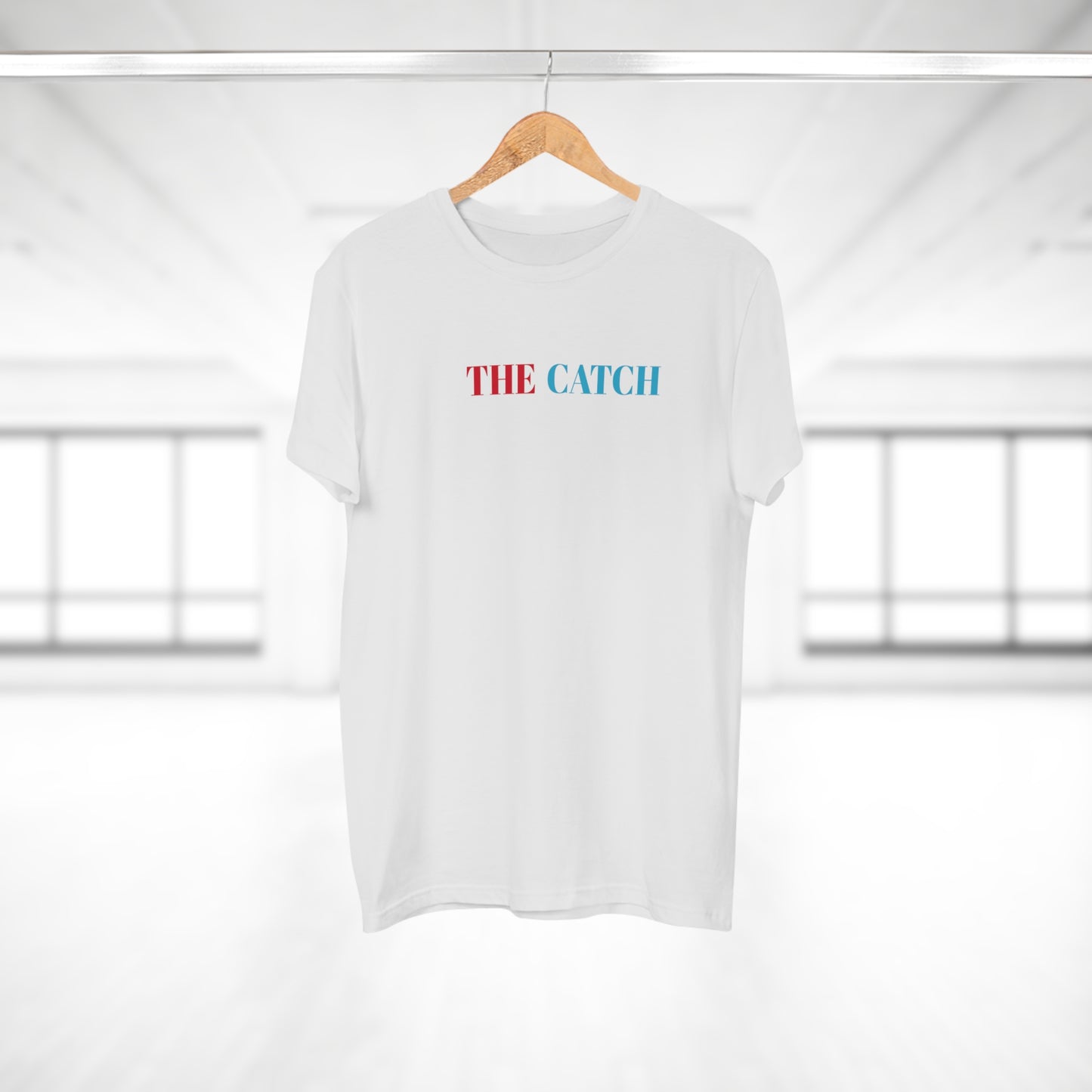 Men's Graphic T-Shirt - "The Catch" with Skull Design