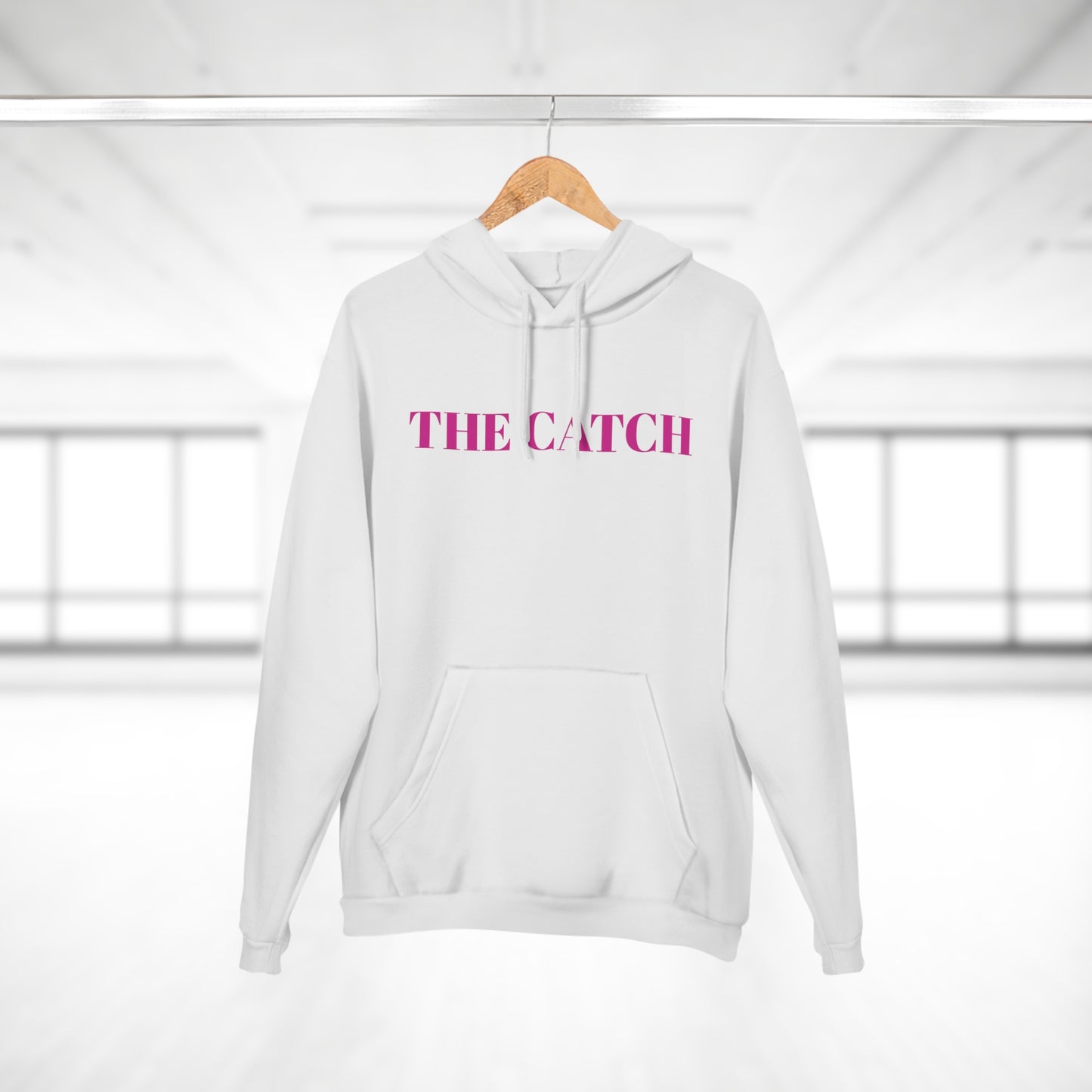 Pullover Hoodie - 'The Catch' Venomous Snake Design - Motivational Statement Gear - THE CATCH