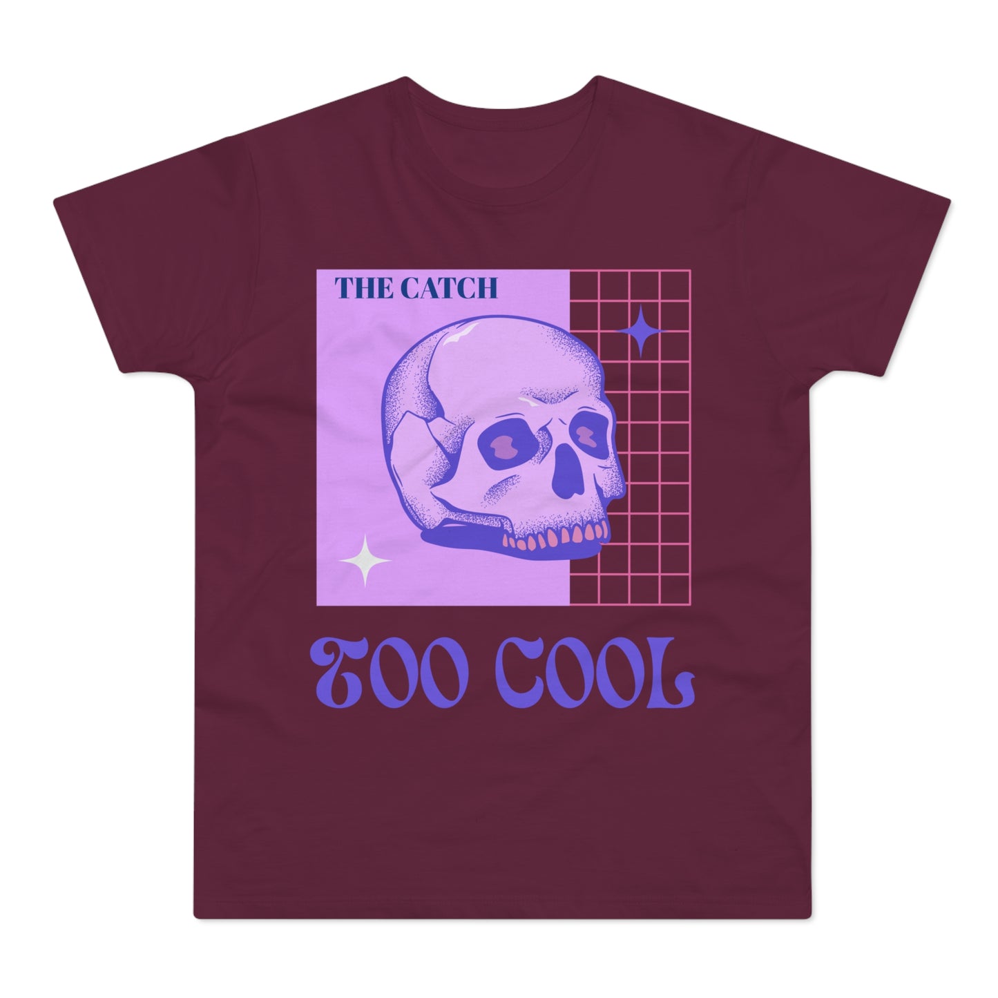 Too Cool Skull Graphic T-Shirt for Men | Trendy Casual Wear - THE CATCH