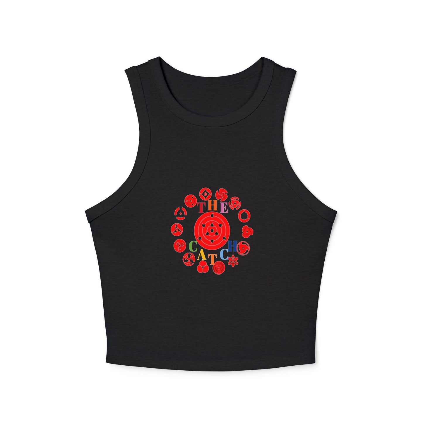 Women's Micro Rib Racer Tank Top - THE CATCH