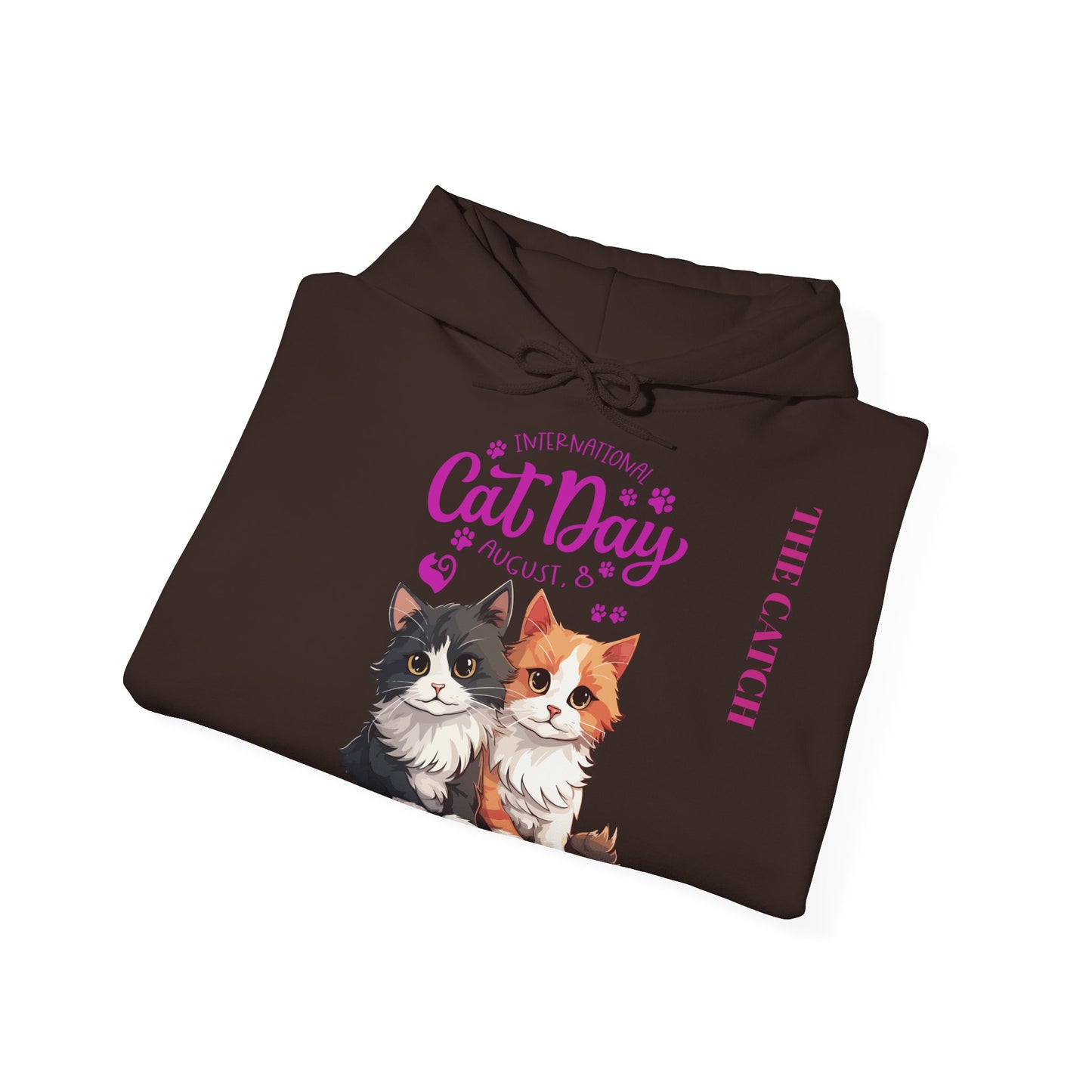 Cute Cat Day Hoodie - Celebrate Your Feline Friends!