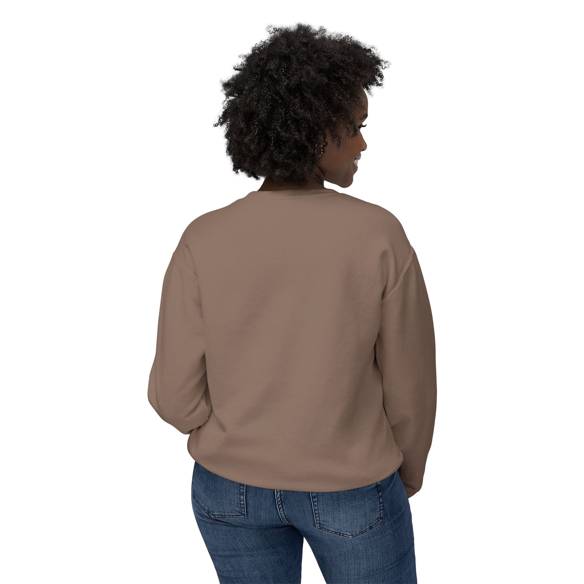 Woman's Lightweight Crewneck Sweatshirt - THE CATCH