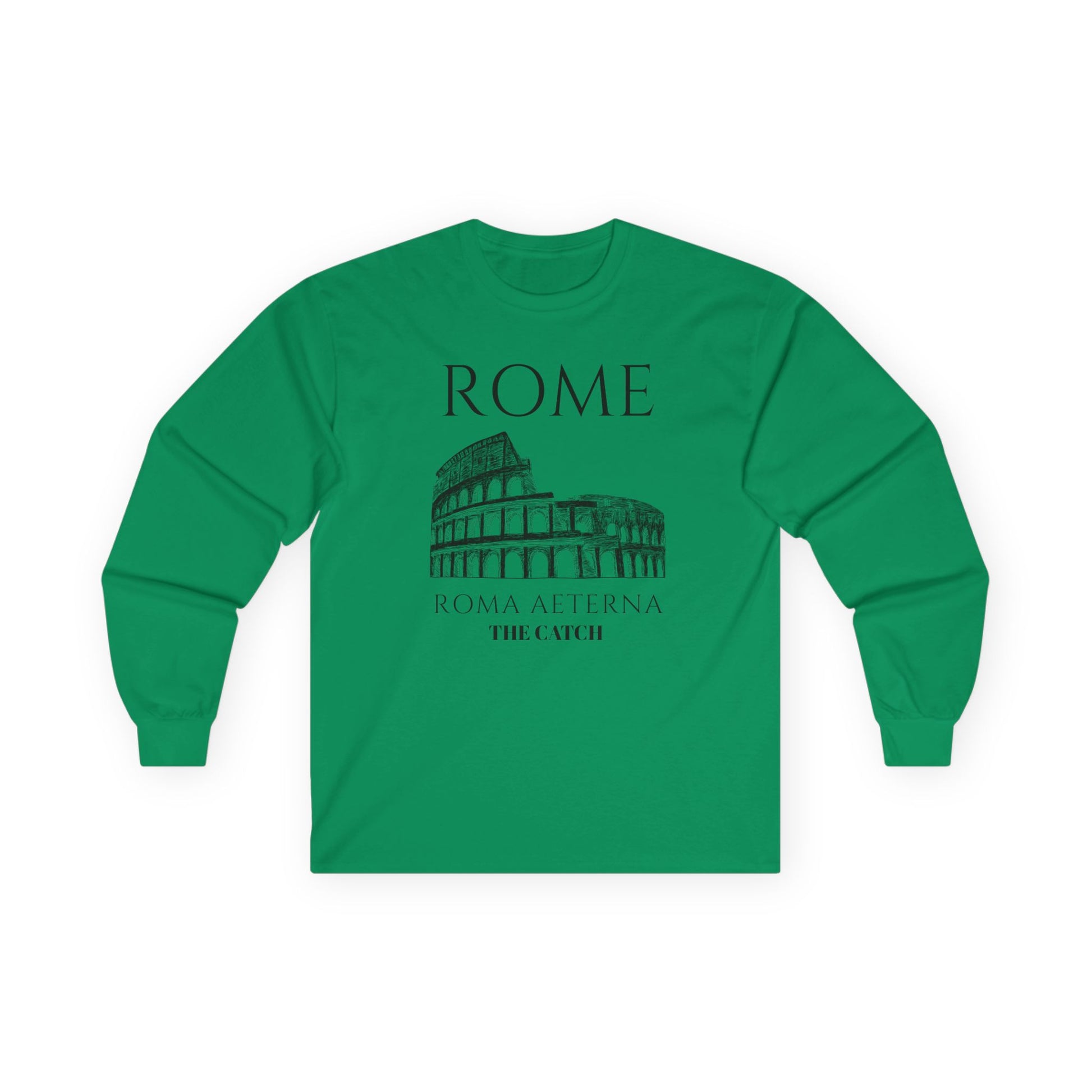 Rome Graphic Long Sleeve Tee - Travel Inspired Shirt - THE CATCH