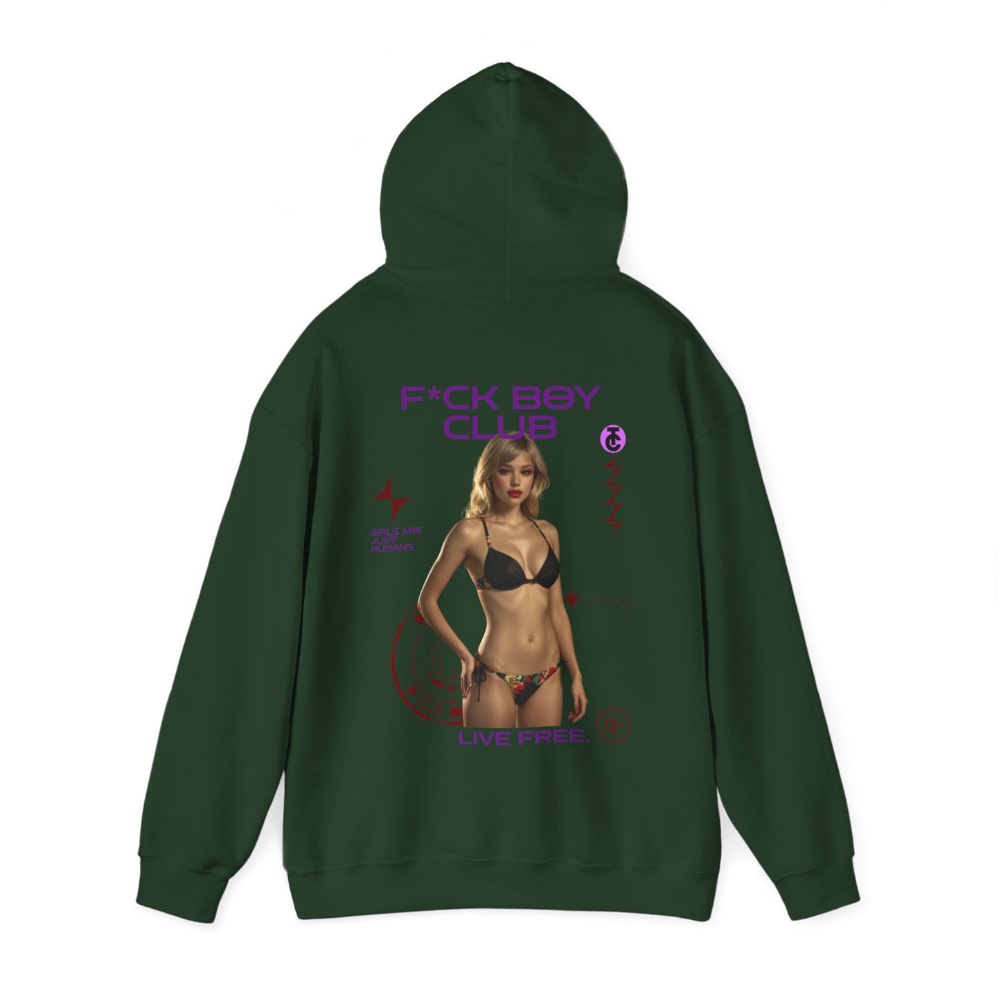 Chic Fantasy Club Hoodie | Trendy Sweatshirt for Parties, Casual Wear, Gifts, Fashion Lovers, Clubbing