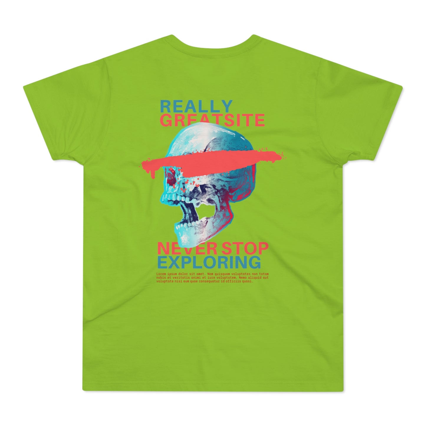 Exploratory Skull Graphic T-Shirt for Adventurers