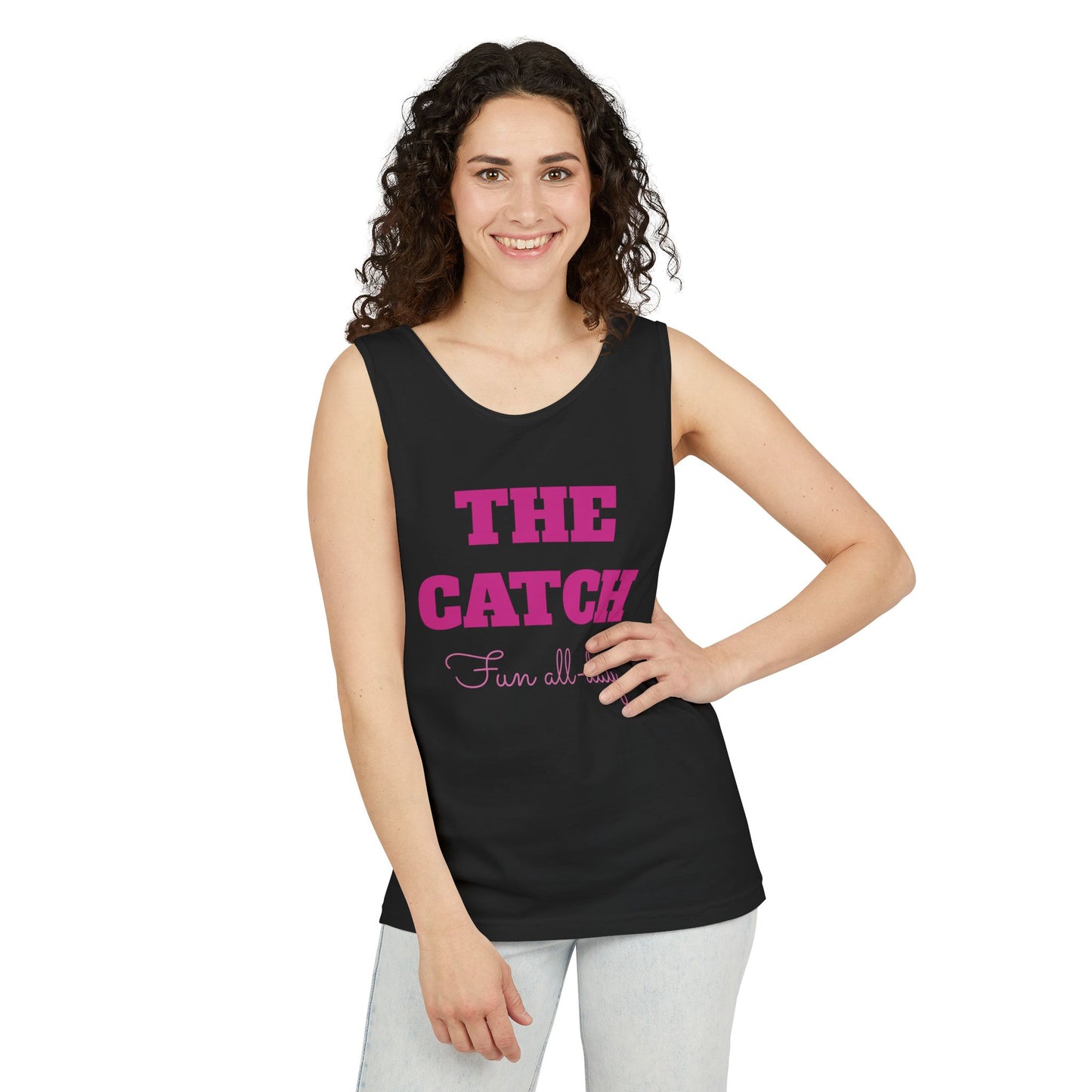 Woman's Garment-Dyed Tank Top - THE CATCH
