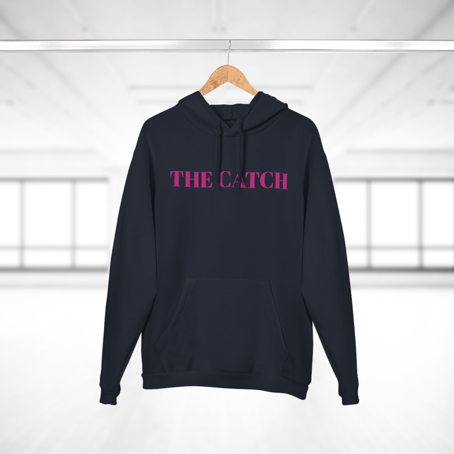 Pullover Hoodie - 'The Catch' Venomous Snake Design - Motivational Statement Gear - THE CATCH