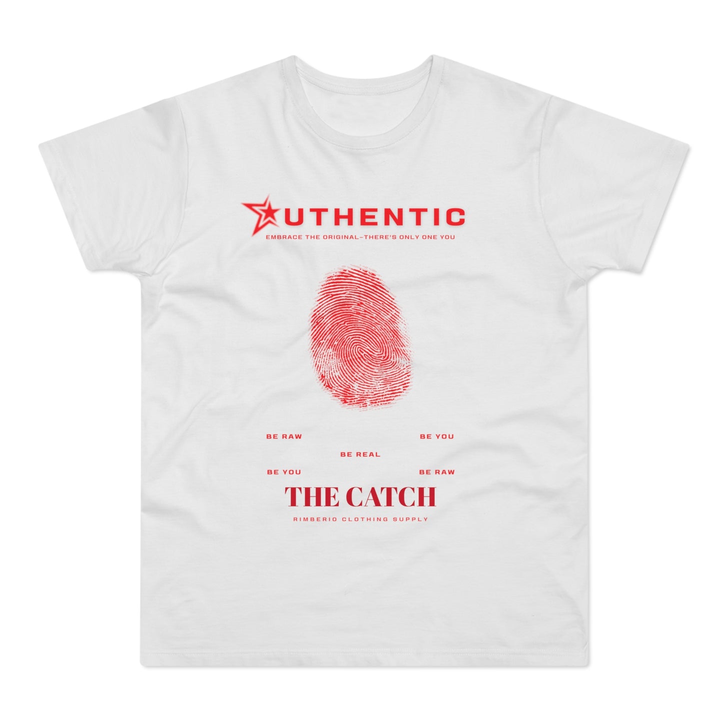 Authentic Men's T-Shirt - Embrace Your Unique Style - THE CATCH