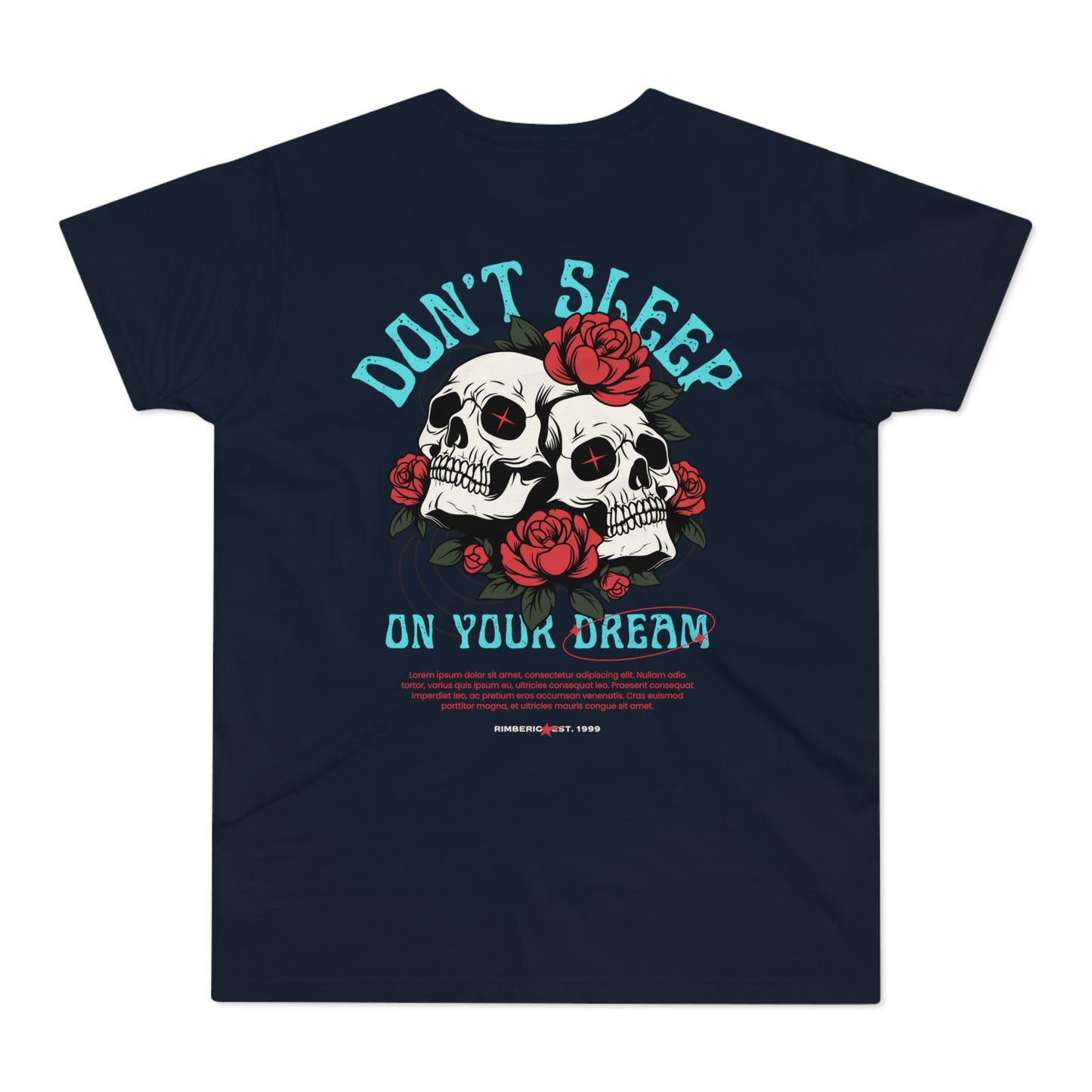 Men's Graphic T-Shirt - "The Catch" with Skull Design