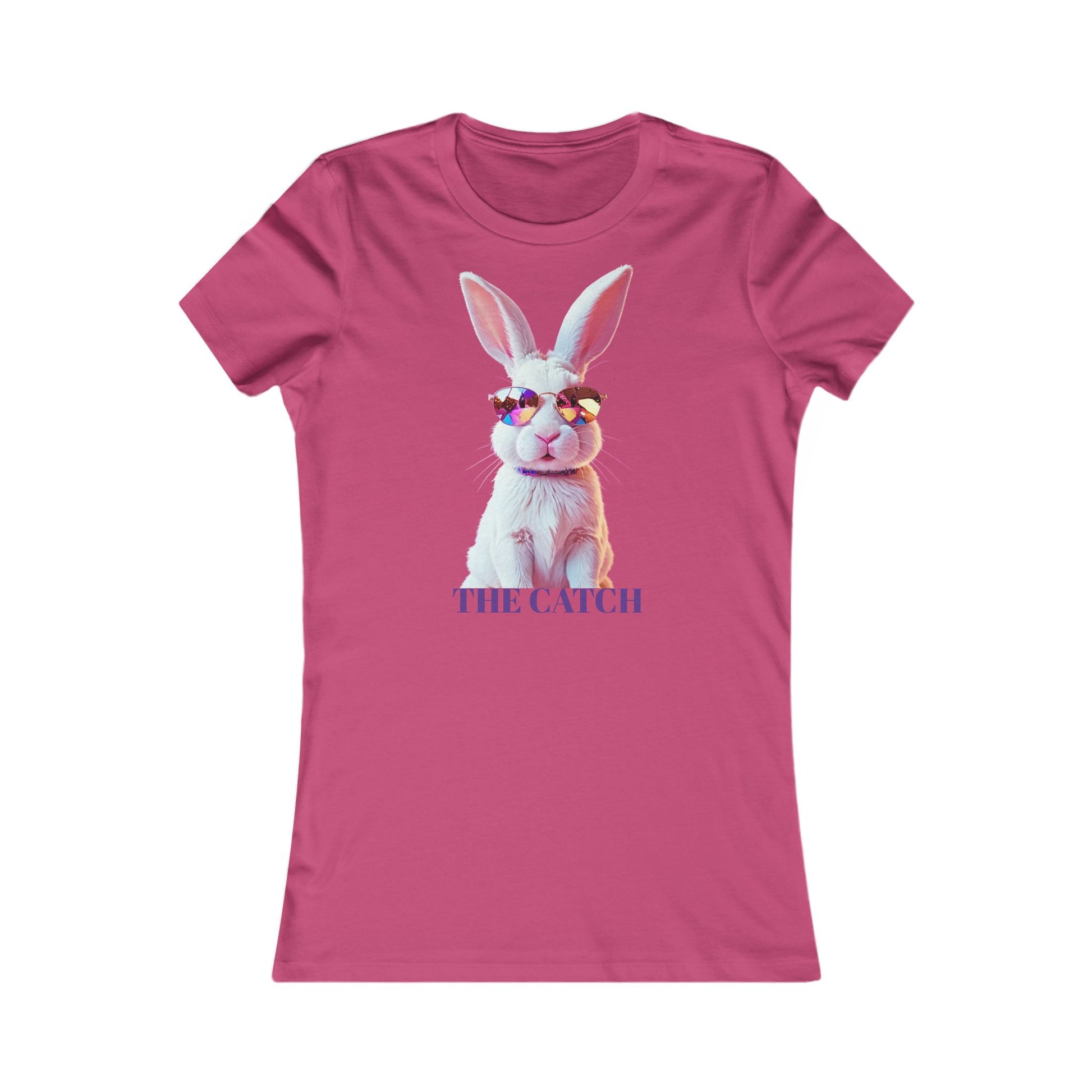 Whimsical Rabbit Graphic Tee - 'The Catch' - THE CATCH