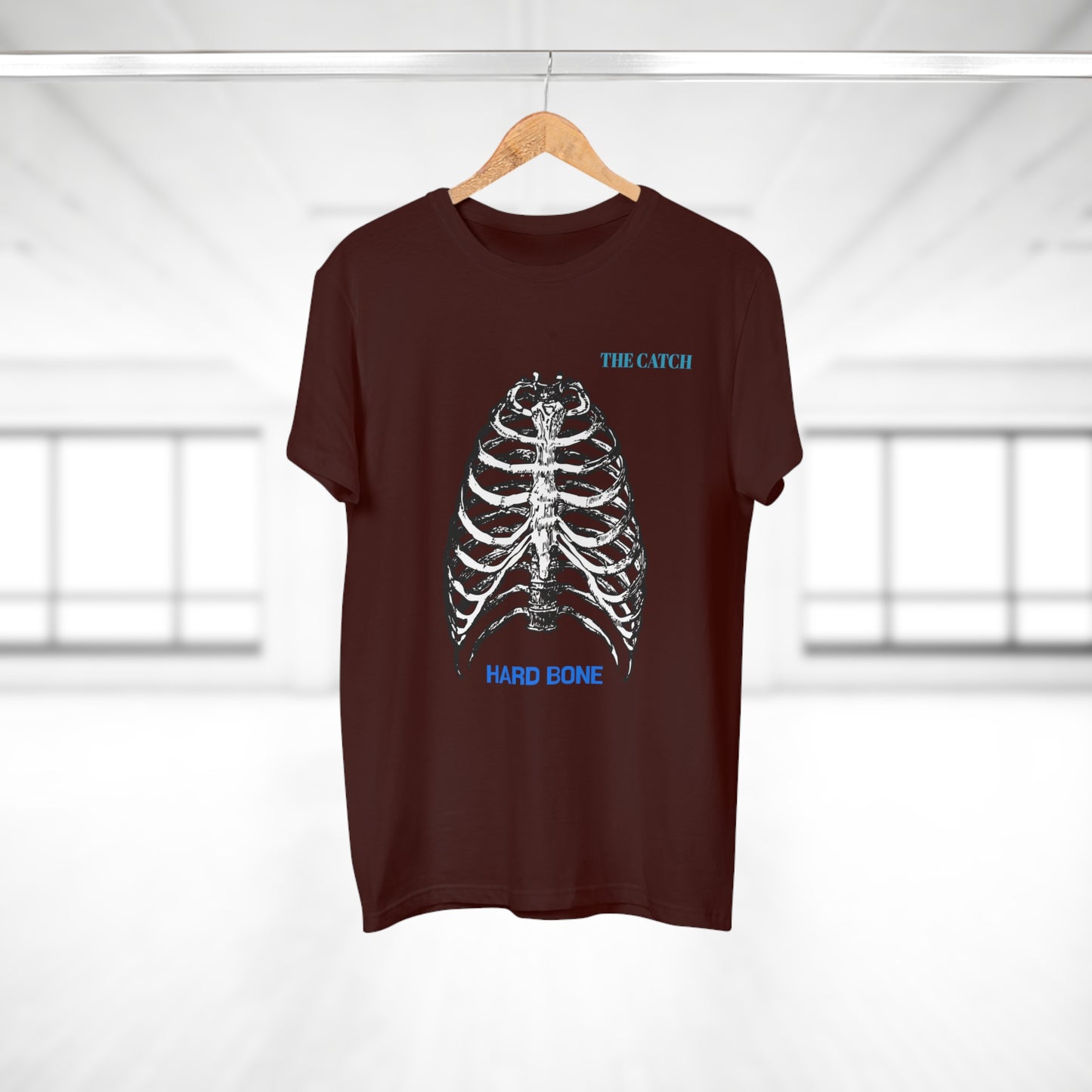 Men's Graphic T-Shirt - "Hard Bone" Rib Cage Design