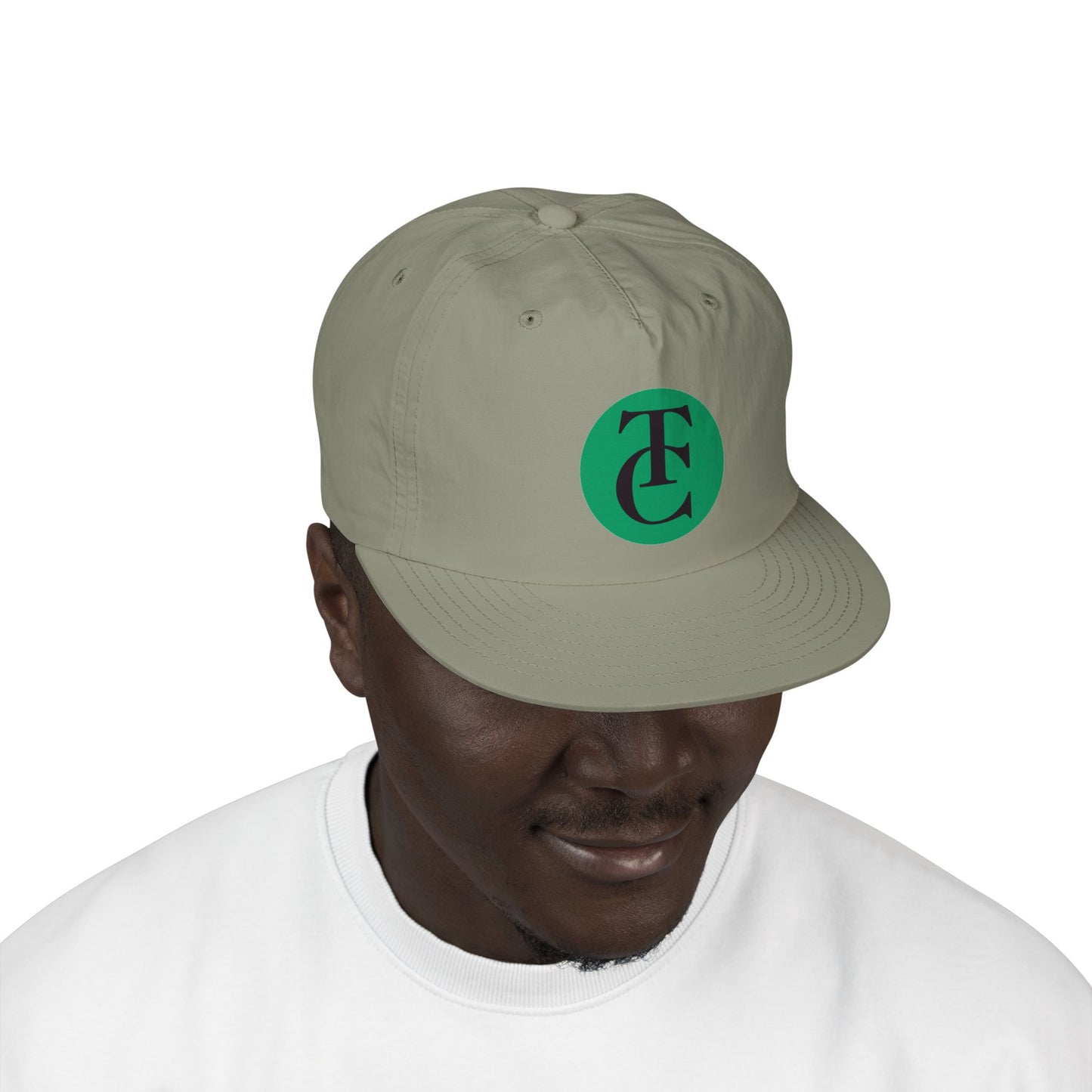 Surf Cap - Coastal Vibes Flat Cap, Beachwear, Summer Accessories, Gift for Surfers, Holiday Headwear