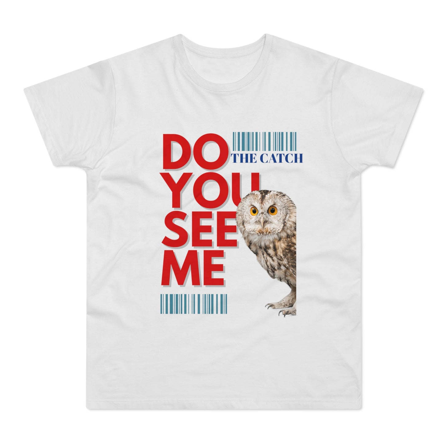 Funny Owl T-Shirt - 'Do You See Me?' Graphic Tee for Nature Lovers