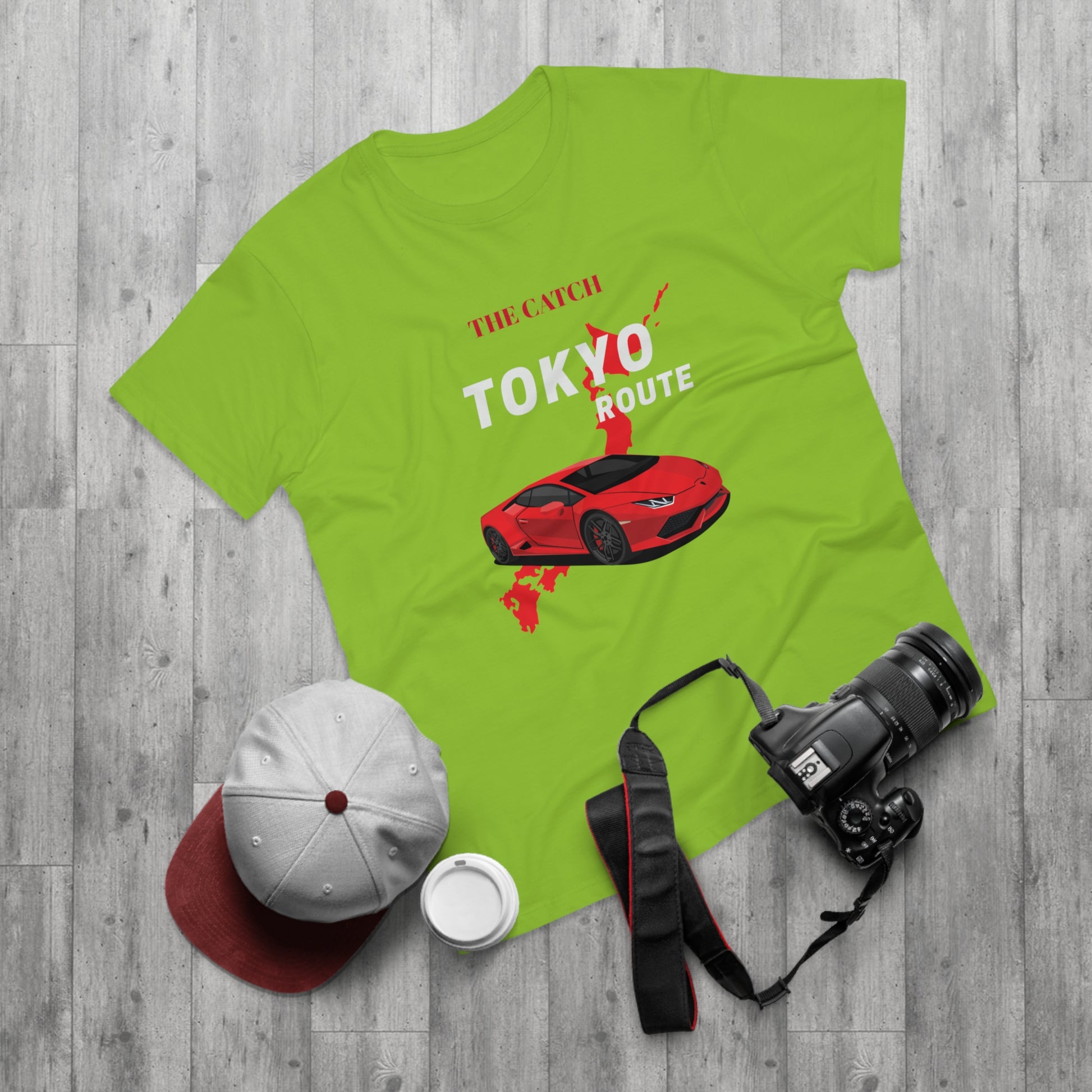 Tokyo Route Men's T-Shirt - Stylish Auto Enthusiast Tee - THE CATCH