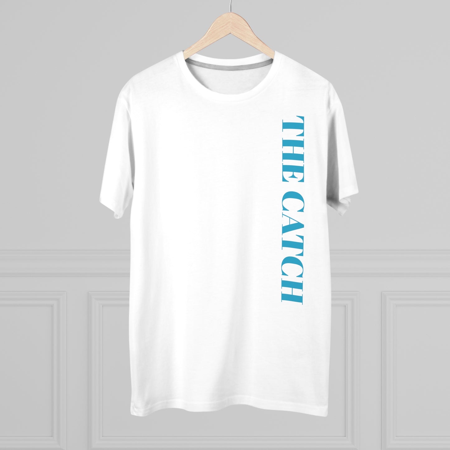 Men's Modern-Fit Tee - Stylish Casual Tee with "THE CATCH" Design