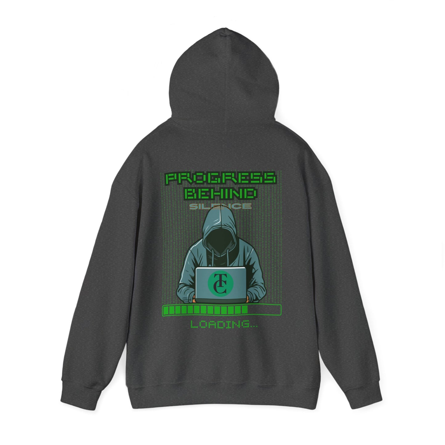 Tech-Inspired Heavy Blend Hoodie, Perfect for Gamers, Casual Wear, Unique Gift, Cozy Sweatshirt for Tech Lovers