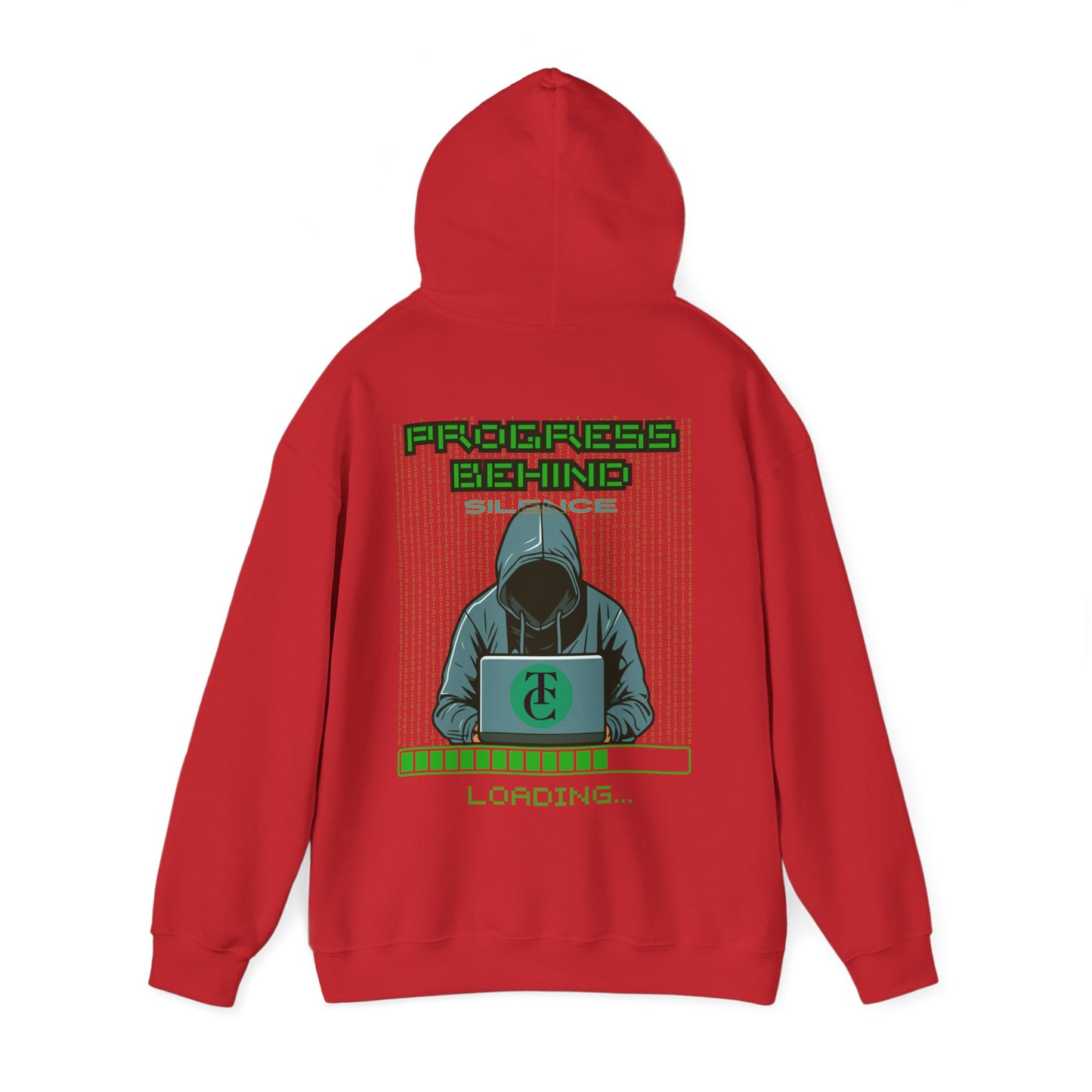 Tech-Inspired Heavy Blend Hoodie, Perfect for Gamers, Casual Wear, Unique Gift, Cozy Sweatshirt for Tech Lovers