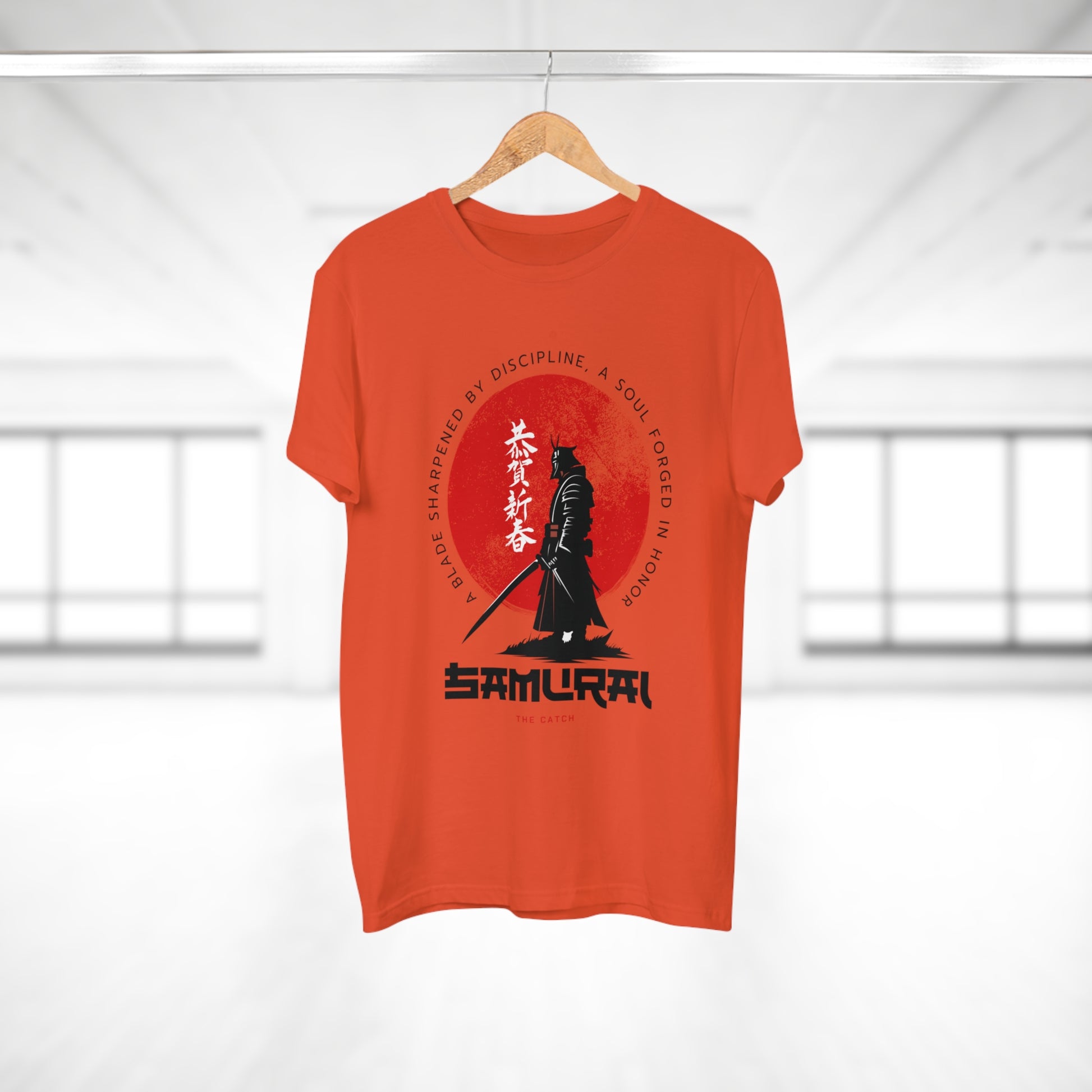 Samurai Discipline Men's T-Shirt - Bold Graphic Tee for Anime Lovers - THE CATCH