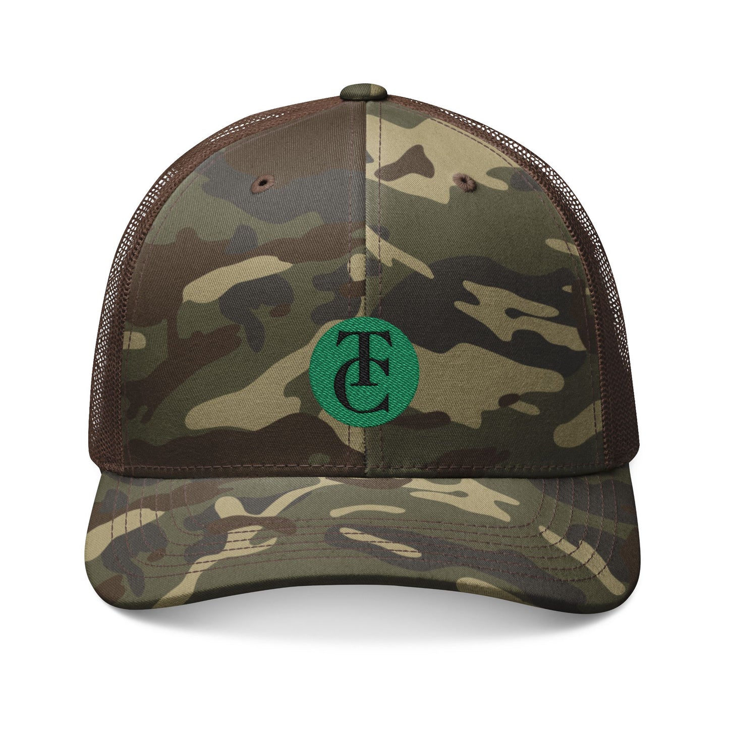 Camouflage Trucker Hat - Stylish Outdoor Cap - THE CATCH