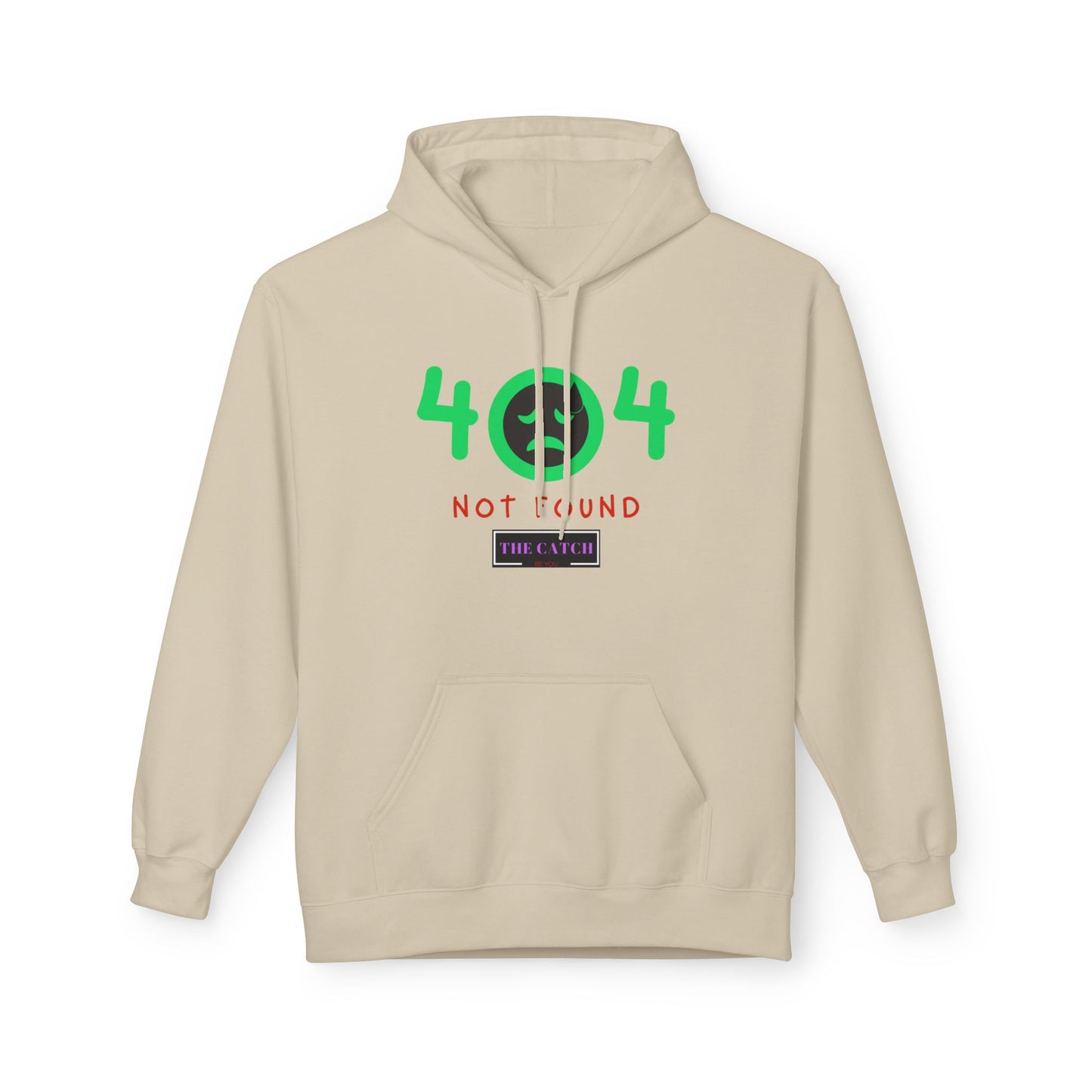 404 Not Found Softstyle Fleece Hoodie - THE CATCH