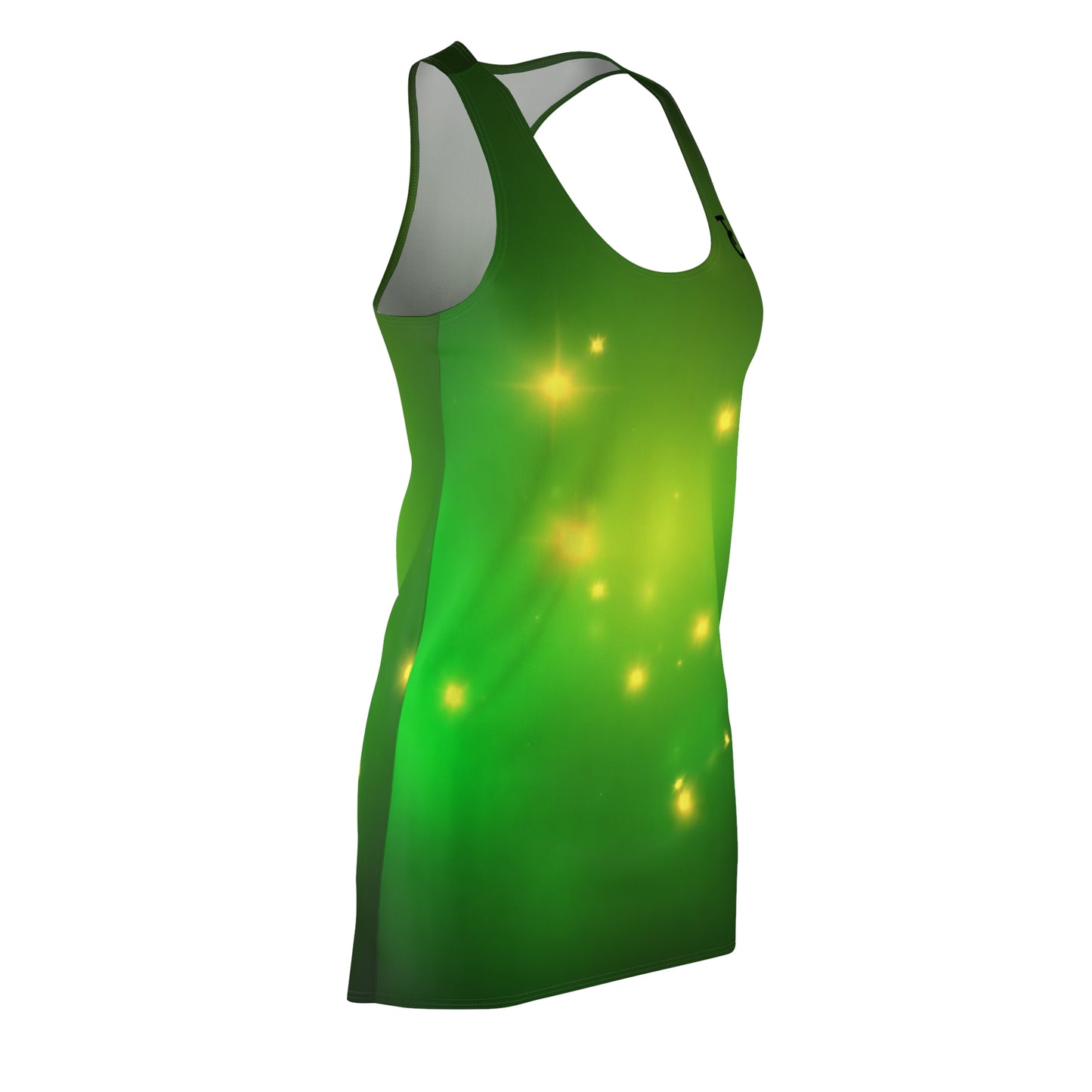 Vibrant Racerback Dress, Summer Dress, Festival Outfit, Casual Chic, Outdoor Wear, Activewear Dress - THE CATCH