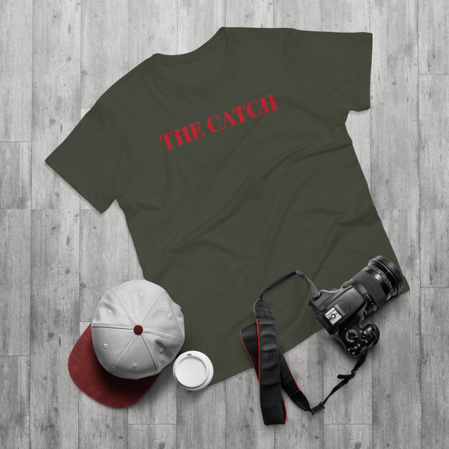 The Catch Graphic Men's T-Shirt - Stylish Casual Wear