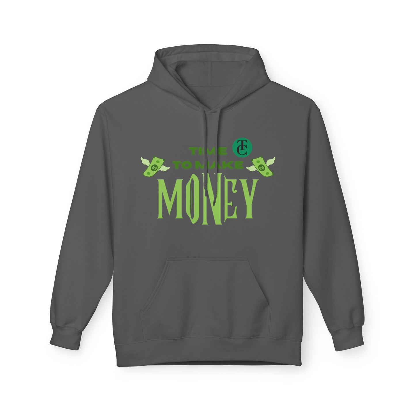 Money Motivational Hoodie, Cozy Fleece Sweatshirt, Gift for Entrepreneurs, Casual Wear, Unique Business Apparel - THE CATCH