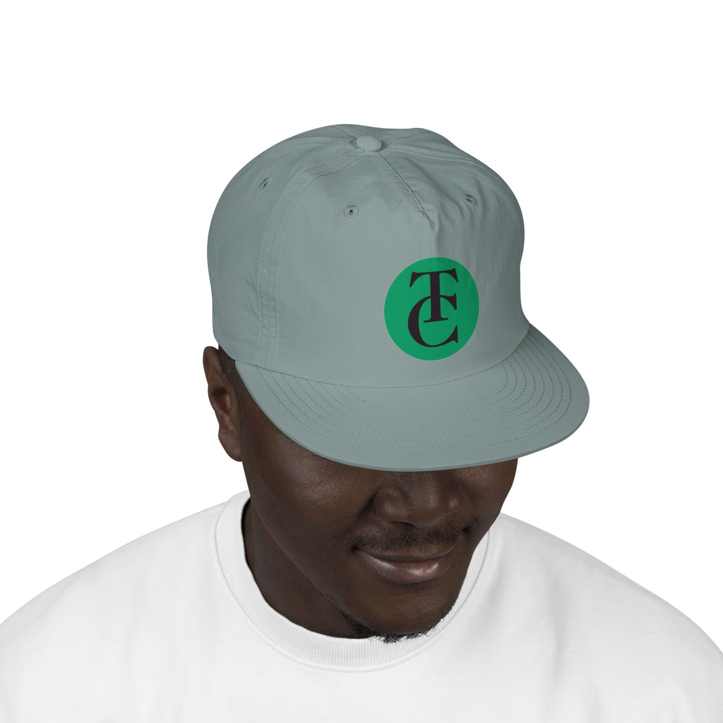 Surf Cap - Coastal Vibes Flat Cap, Beachwear, Summer Accessories, Gift for Surfers, Holiday Headwear