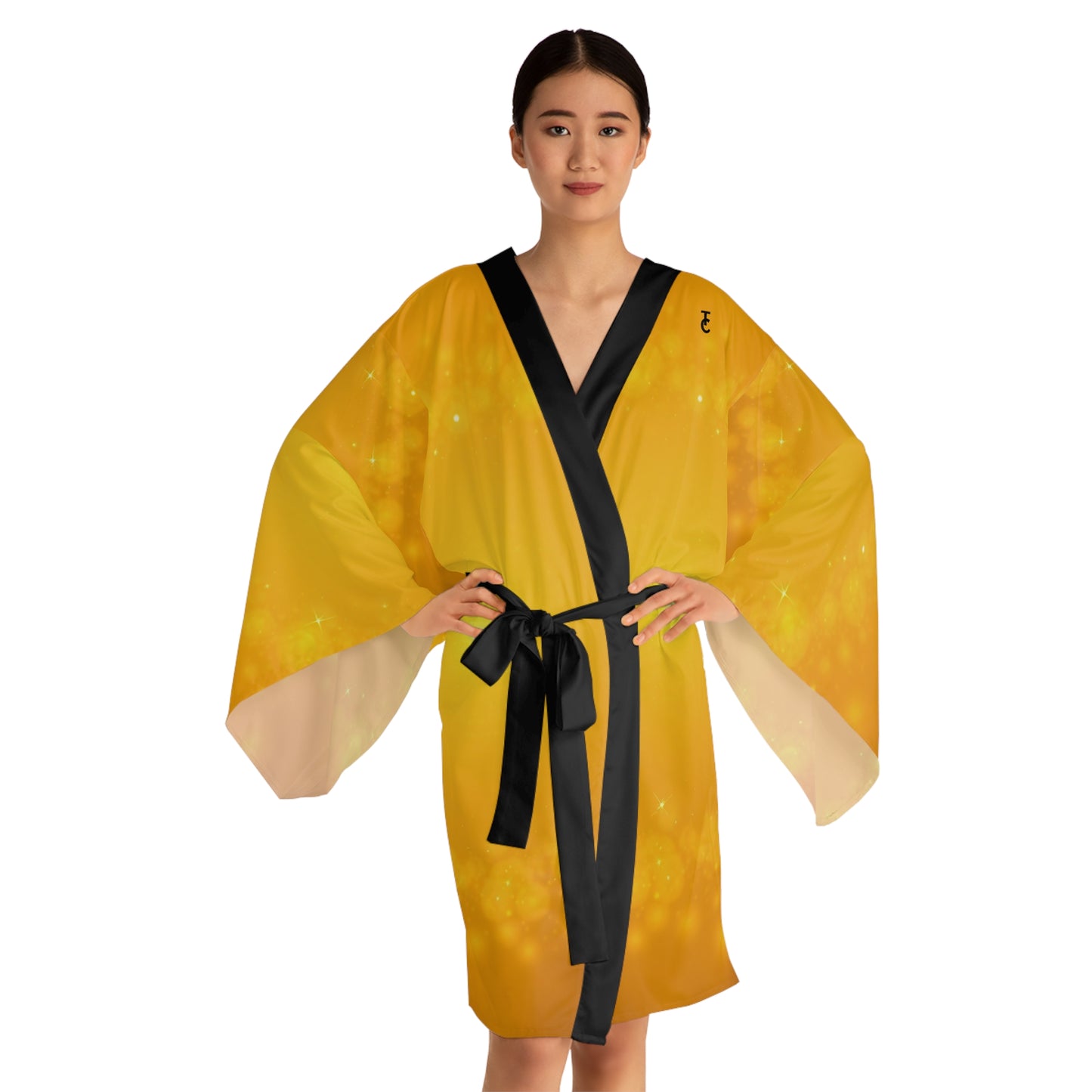 Radiant Dragon Long Sleeve Kimono Robe, Bright Lounge Wear, Festive Gift for Celebrations, Cozy Relaxation Wear, Unique Homewear - THE CATCH