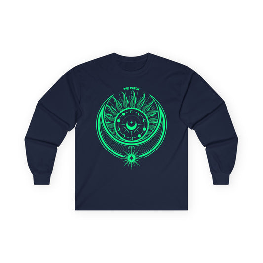 Sun & Moon Long Sleeve Tee - The Catch - Cotton Top - THE CATCH