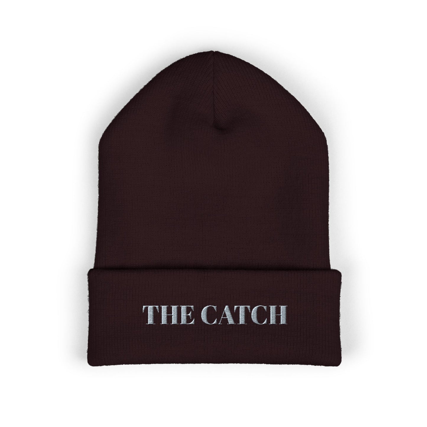 Classic Cuffed Beanie with The Catch Embroidery, Cozy Fashion Accessories, Warm Winter Hat, Stylish Gift for Him and Her, Perfect for [...] - THE CATCH