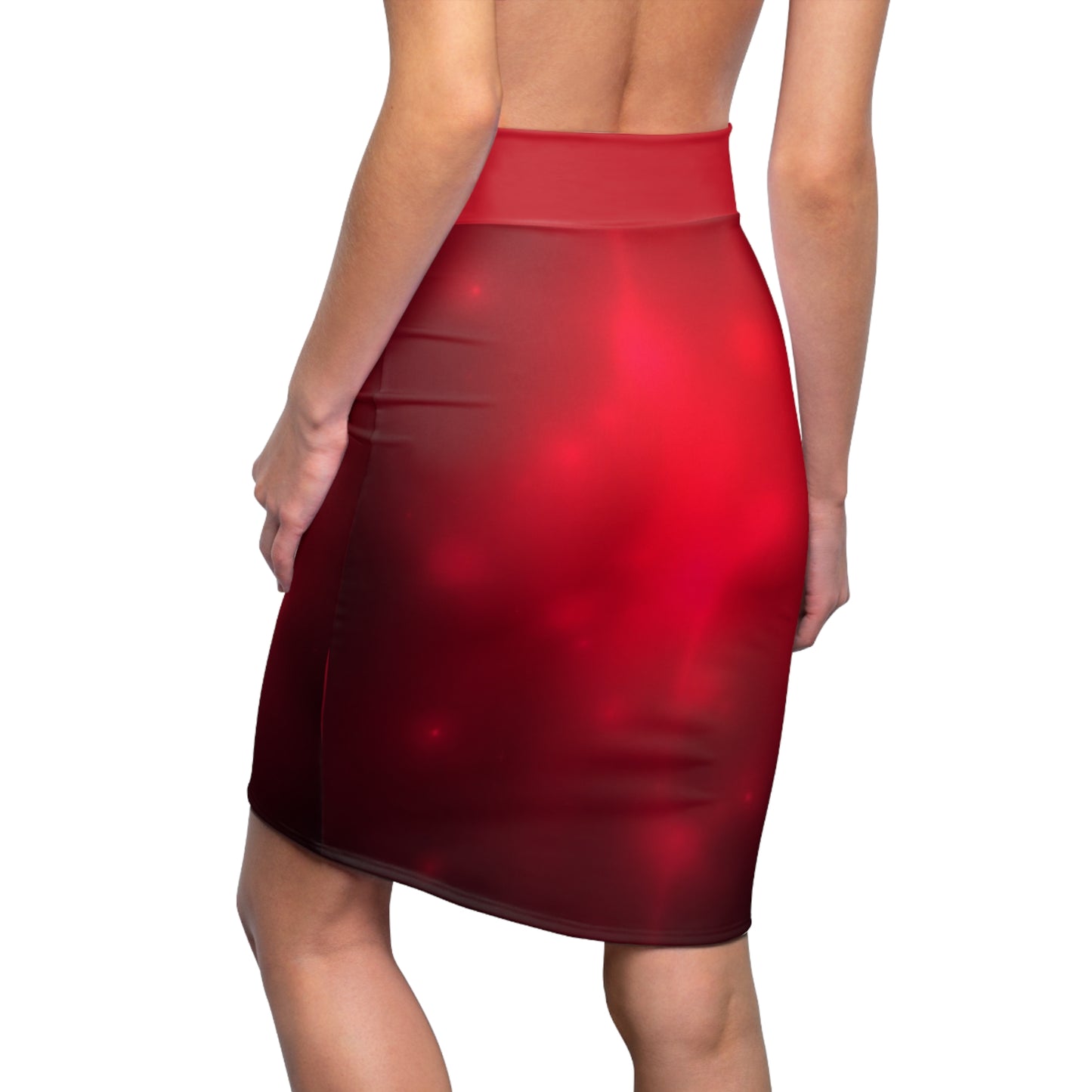 Bloody Mary- Red Women's Pencil Skirt, Elegant Skirt, Office Wear, Night Out Attire, Holiday Parties, Fashionable Dress - THE CATCH